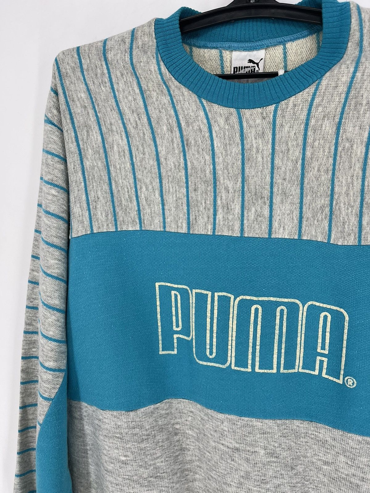 Puma × Vintage 90s Vintage Puma Sport Track Suit Sweatshirt + Pants Size US S / EU 44-46 / 1 - 6 Thumbnail