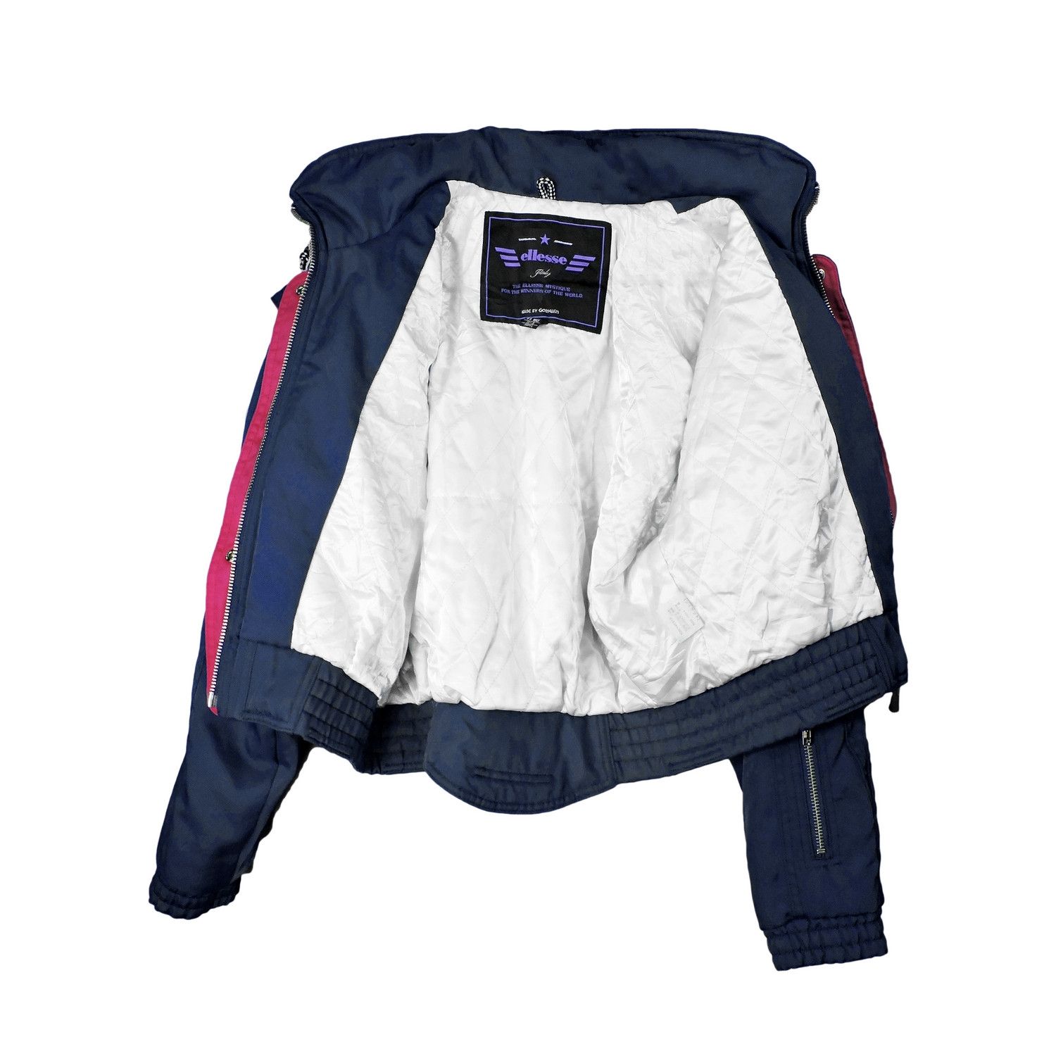 Ellesse VINTAGE ELLESSE SKI BOMBER JACKET Size L / US 10 / IT 46 - 3 Thumbnail