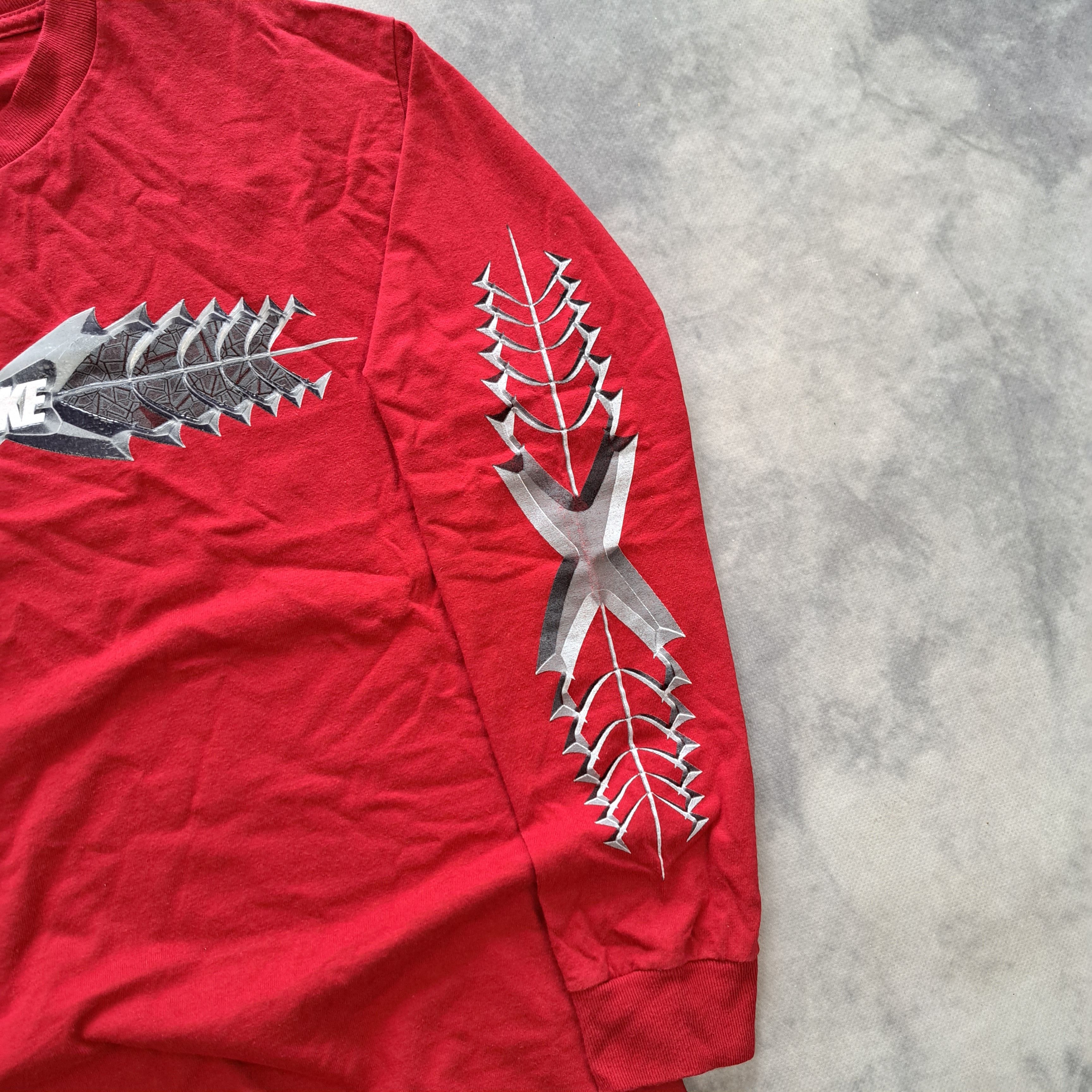 Nike Nike Very Rare Vintage y2k Archive Blades Tribal Longsleeve Size US M / EU 48-50 / 2 - 5 Thumbnail