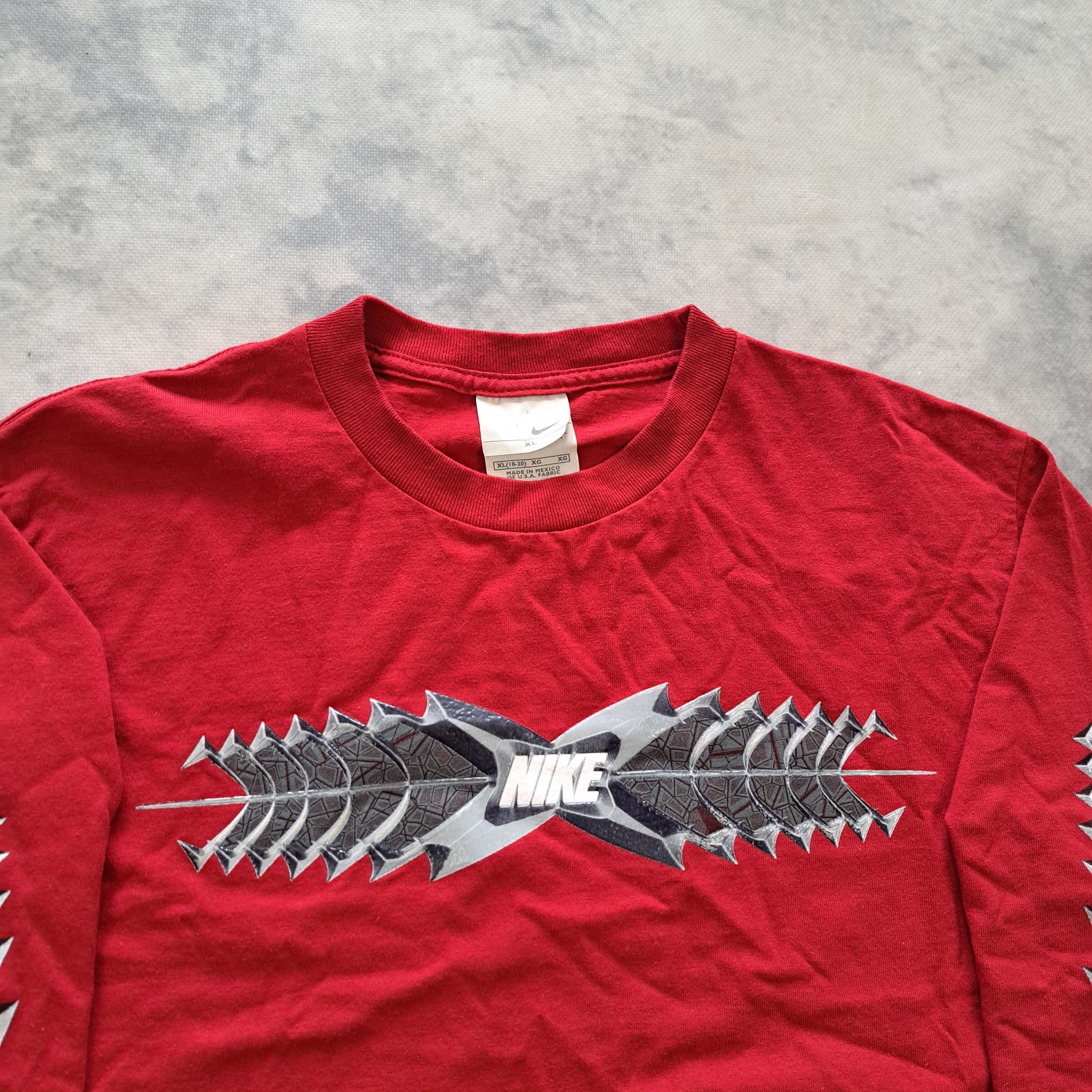 Nike Nike Very Rare Vintage y2k Archive Blades Tribal Longsleeve Size US M / EU 48-50 / 2 - 2 Thumbnail