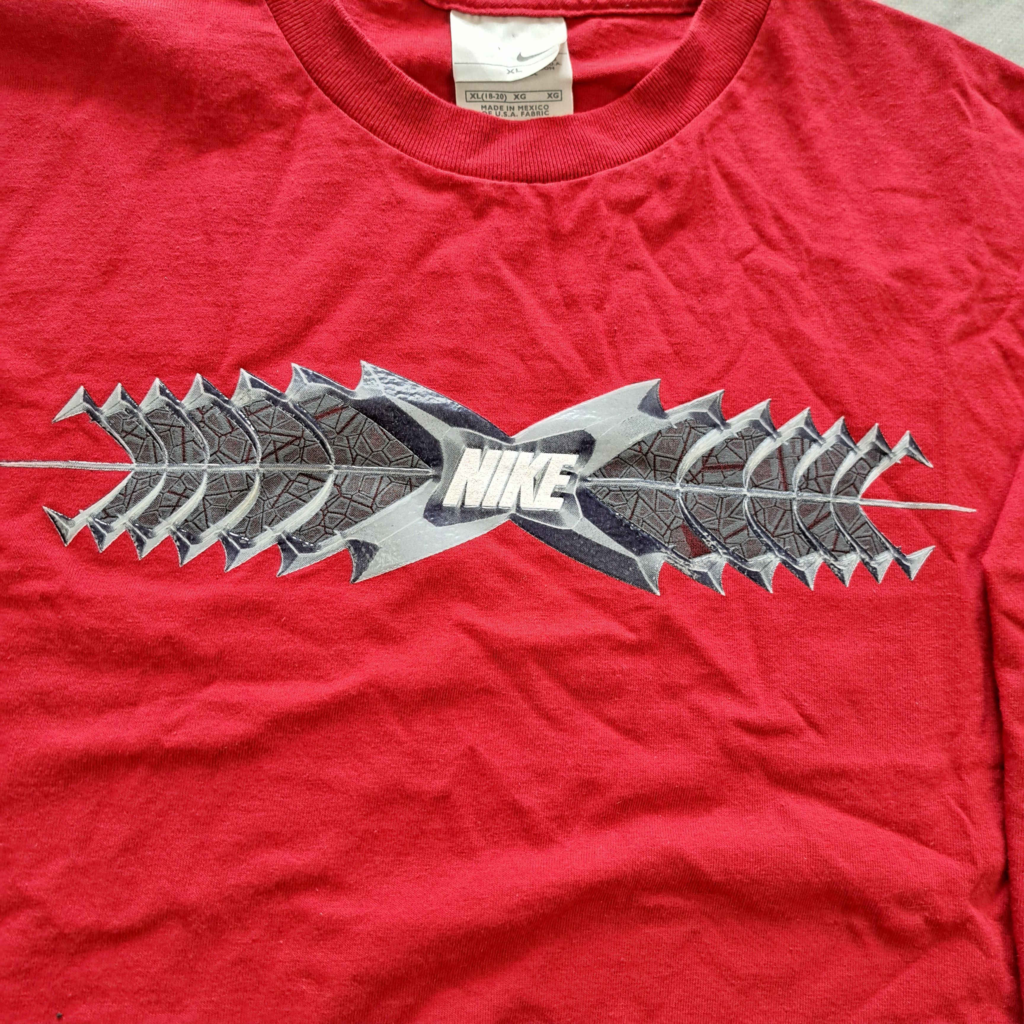 Nike Nike Very Rare Vintage y2k Archive Blades Tribal Longsleeve Size US M / EU 48-50 / 2 - 3 Thumbnail