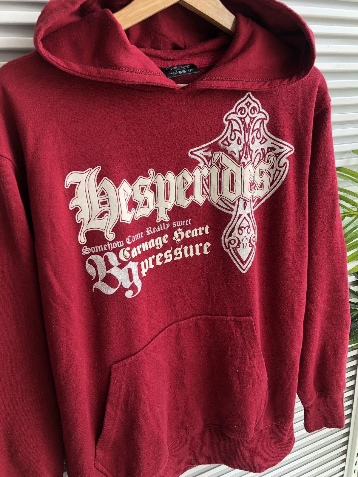Japanese Brand Vintage Hesperides Chrome Wings Hearts Crest /Travis Scott Size US M / EU 48-50 / 2 - 2 Thumbnail
