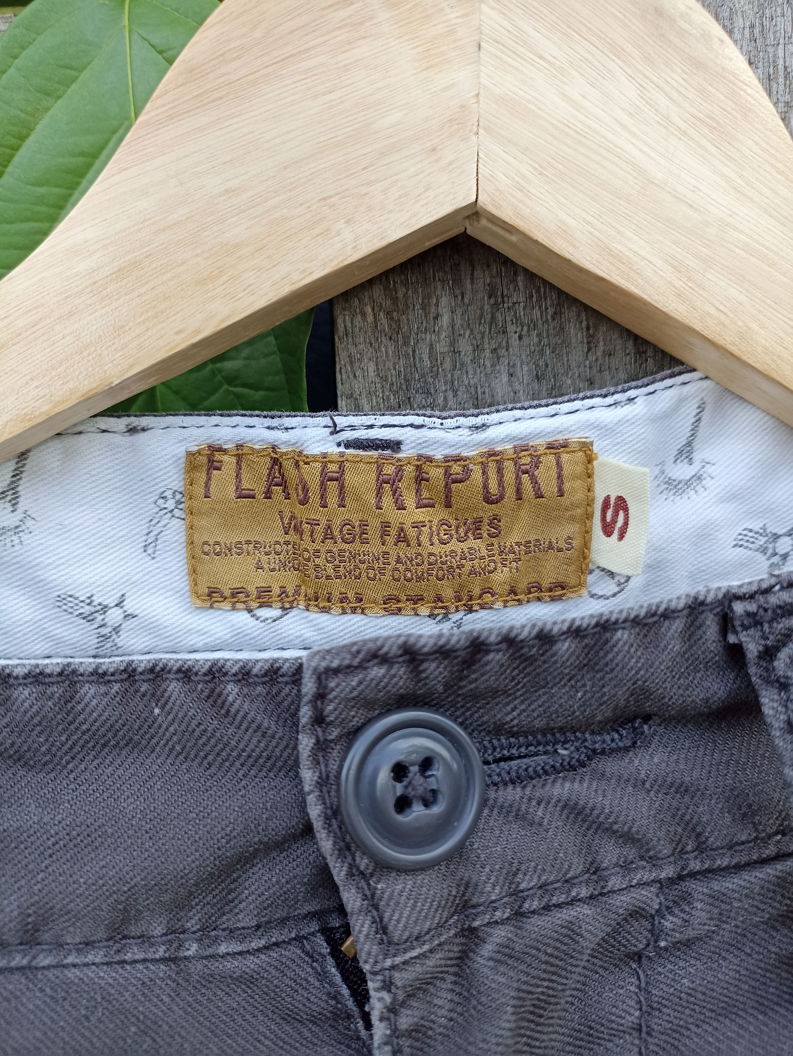 Japanese Brand × Vintage Vintage Sun Faded Flash Report Cargo Utility Pants Size US 30 / EU 46 - 6 Thumbnail