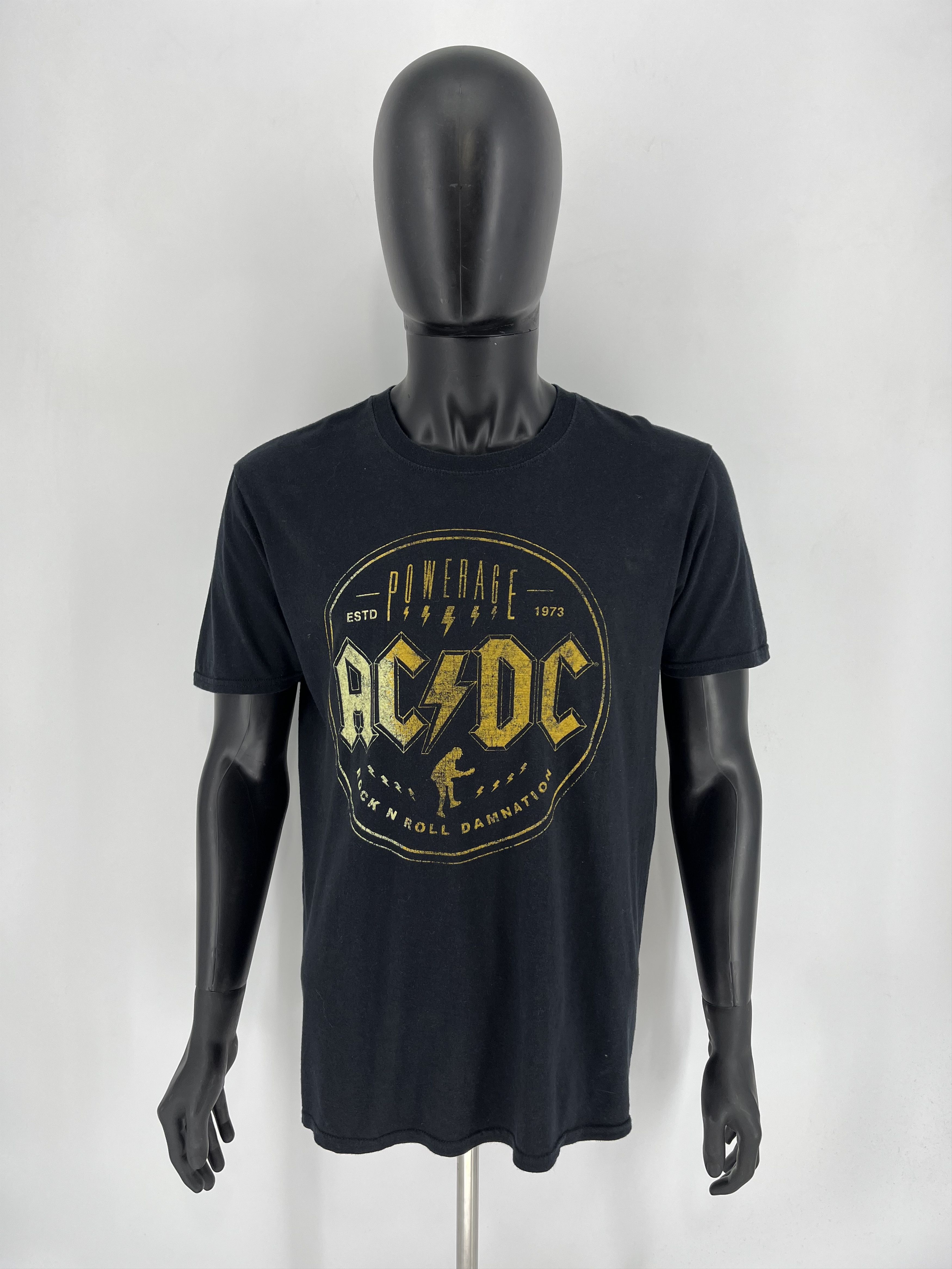 AC/DC Vintage Ac DC band rock tee streetwear metal Size US L / EU 52-54 / 3 - 3 Thumbnail