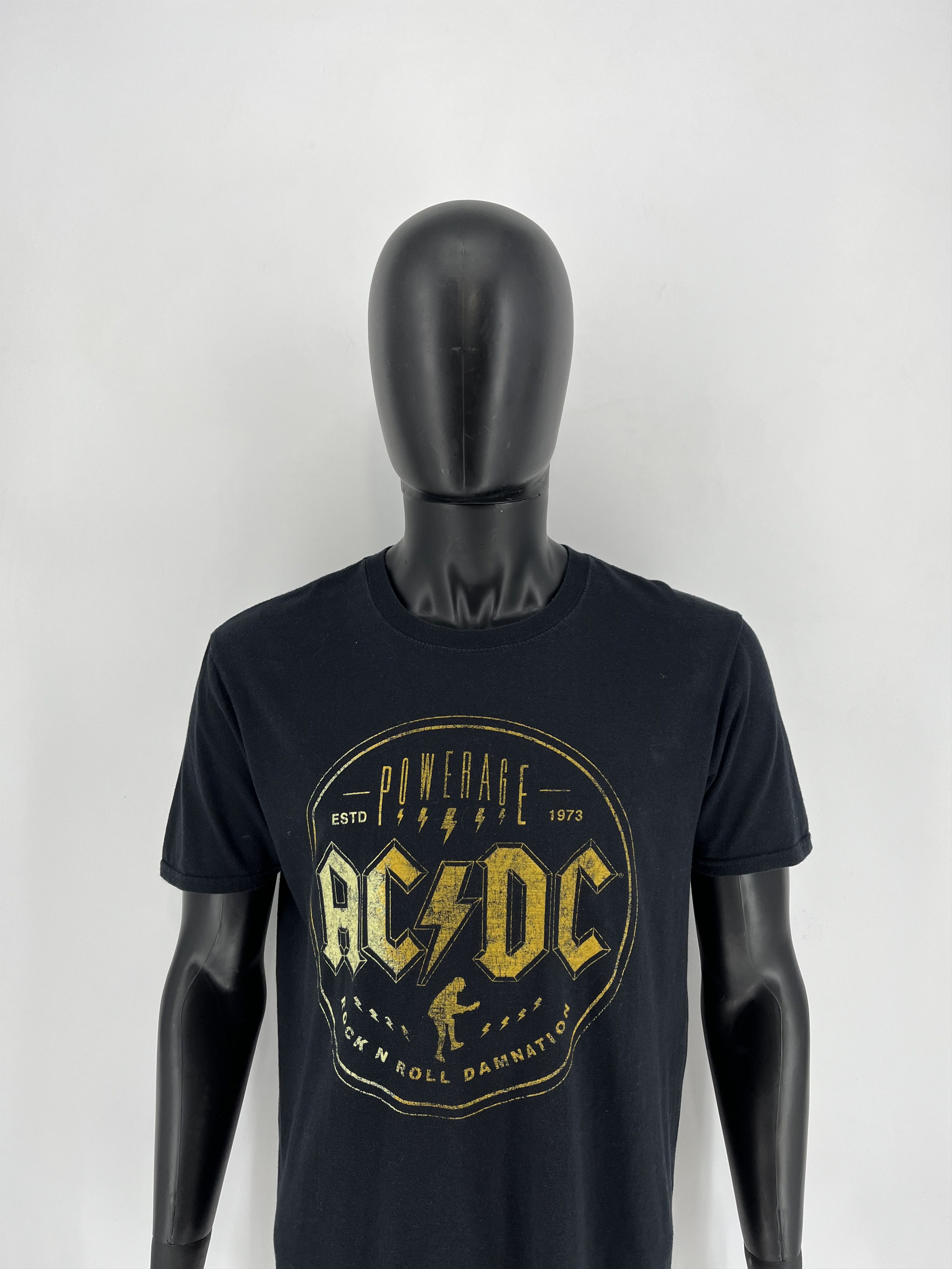 AC/DC Vintage Ac DC band rock tee streetwear metal Size US L / EU 52-54 / 3 - 2 Thumbnail