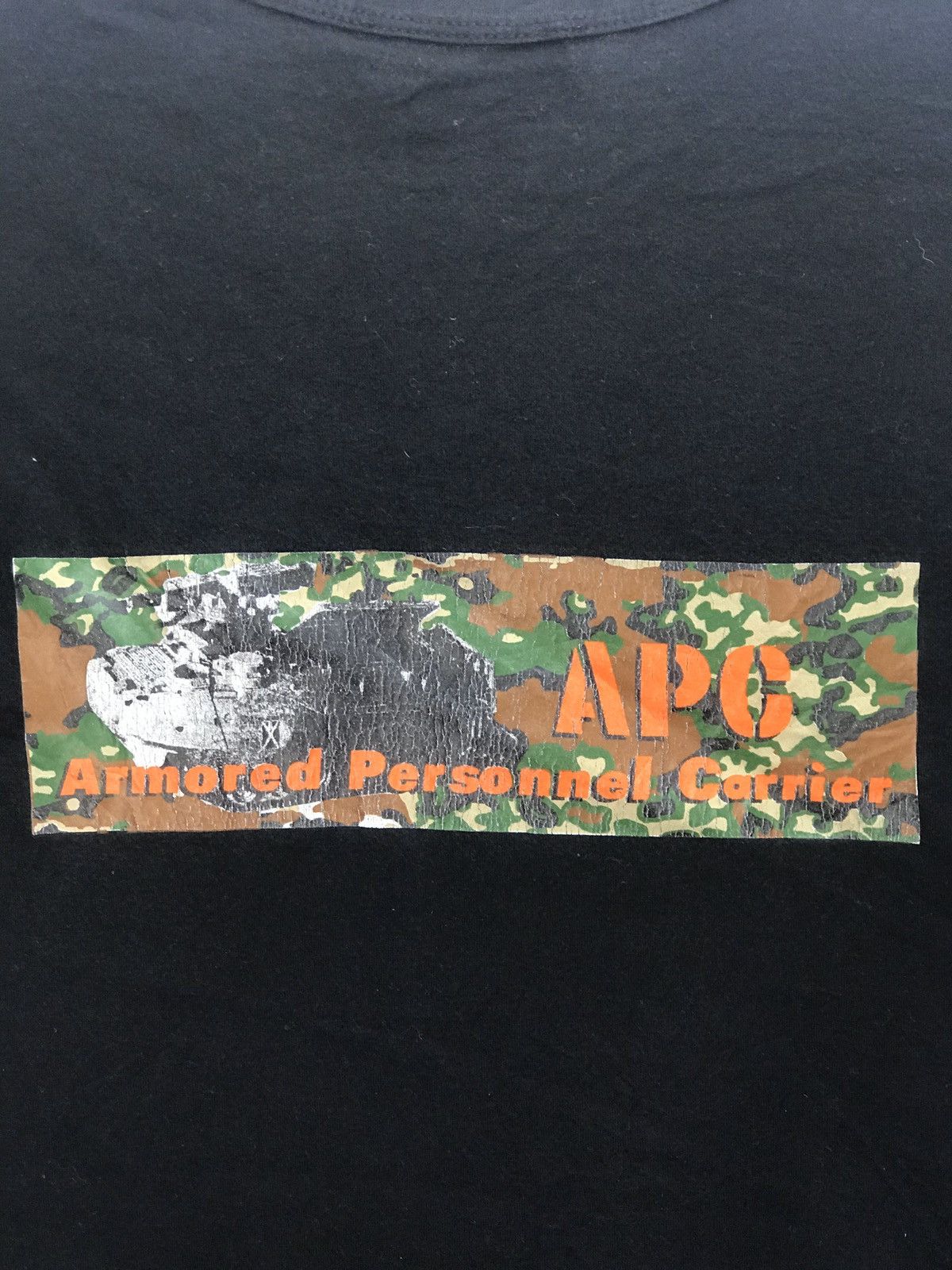 A.P.C. Vintage APC Armored Personal Carrier With Camo Printed Size US L / EU 52-54 / 3 - 4 Thumbnail