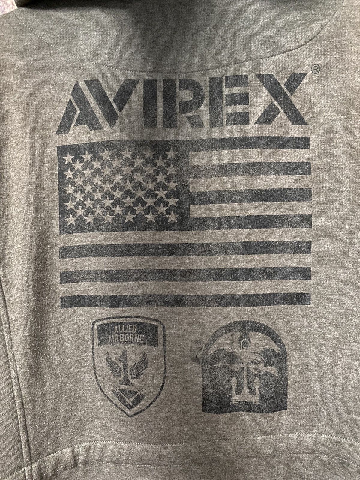 Avirex AVIREX BIG LOGO MULTIPOCKET FLEECE JACKET Size US XL / EU 56 / 4 - 4 Thumbnail