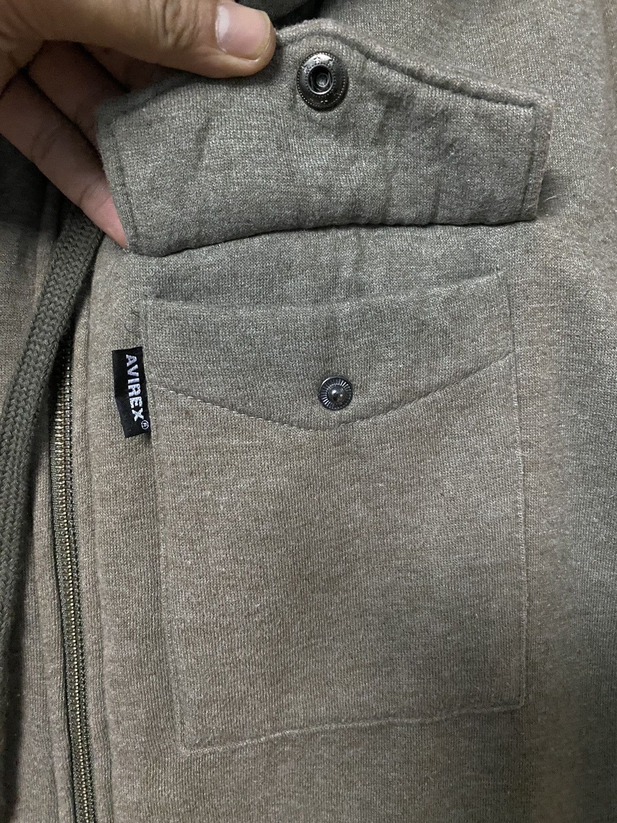Avirex AVIREX BIG LOGO MULTIPOCKET FLEECE JACKET Size US XL / EU 56 / 4 - 8 Thumbnail