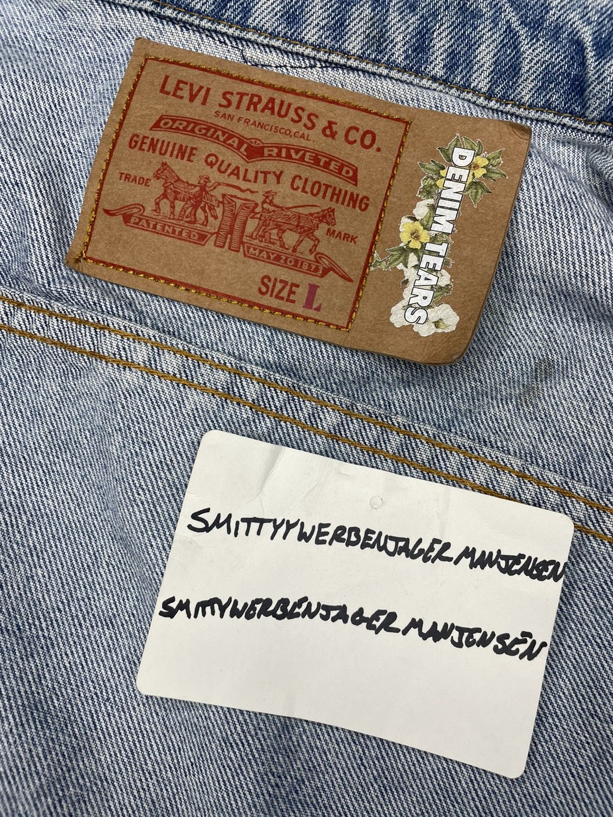DENIM TEARS × Levi's Denim Tears x Levi’s Trucker Denim Jacket Size US L / EU 52-54 / 3 - 7 Thumbnail