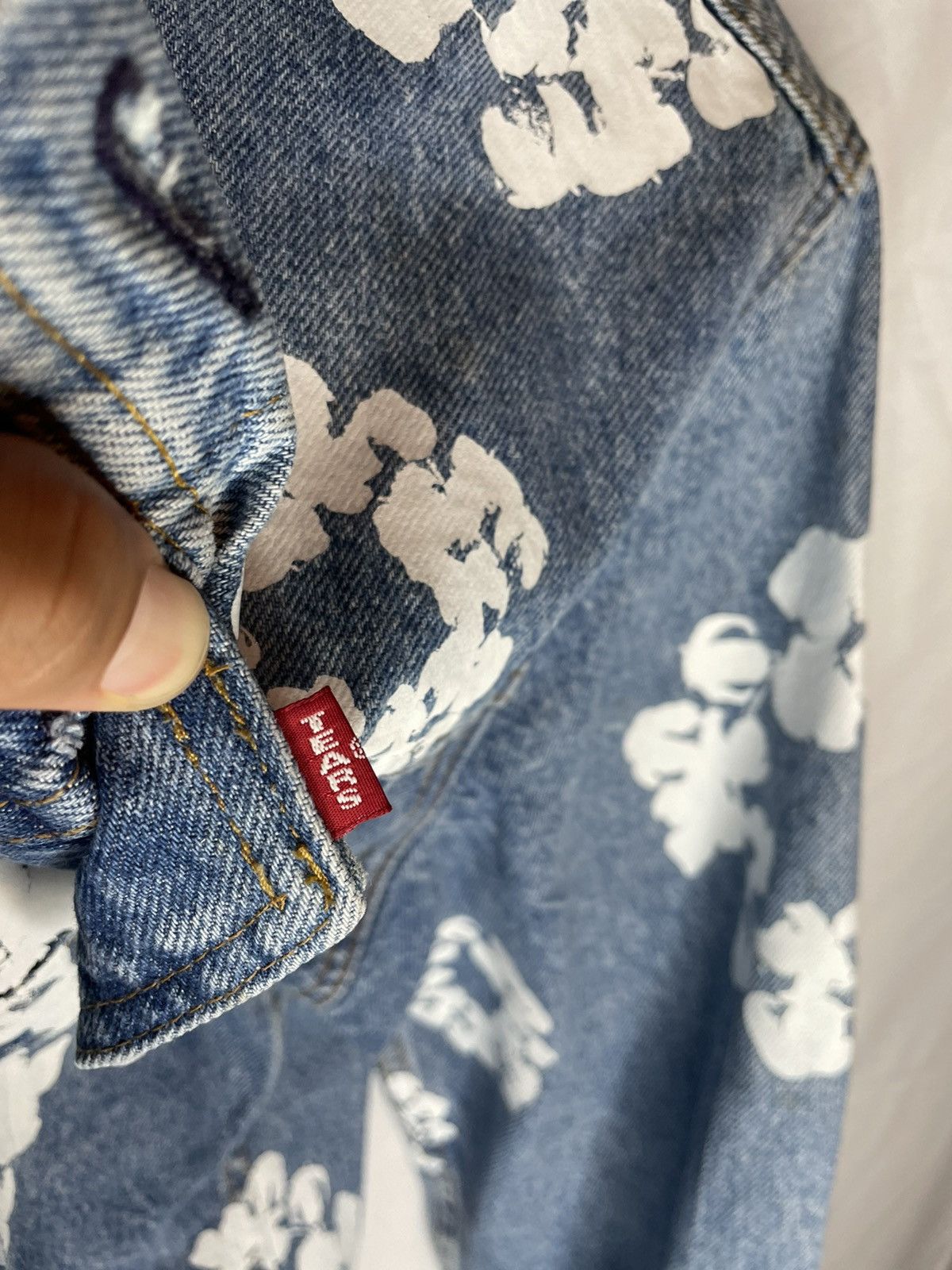 DENIM TEARS × Levi's Denim Tears x Levi’s Trucker Denim Jacket Size US L / EU 52-54 / 3 - 6 Thumbnail