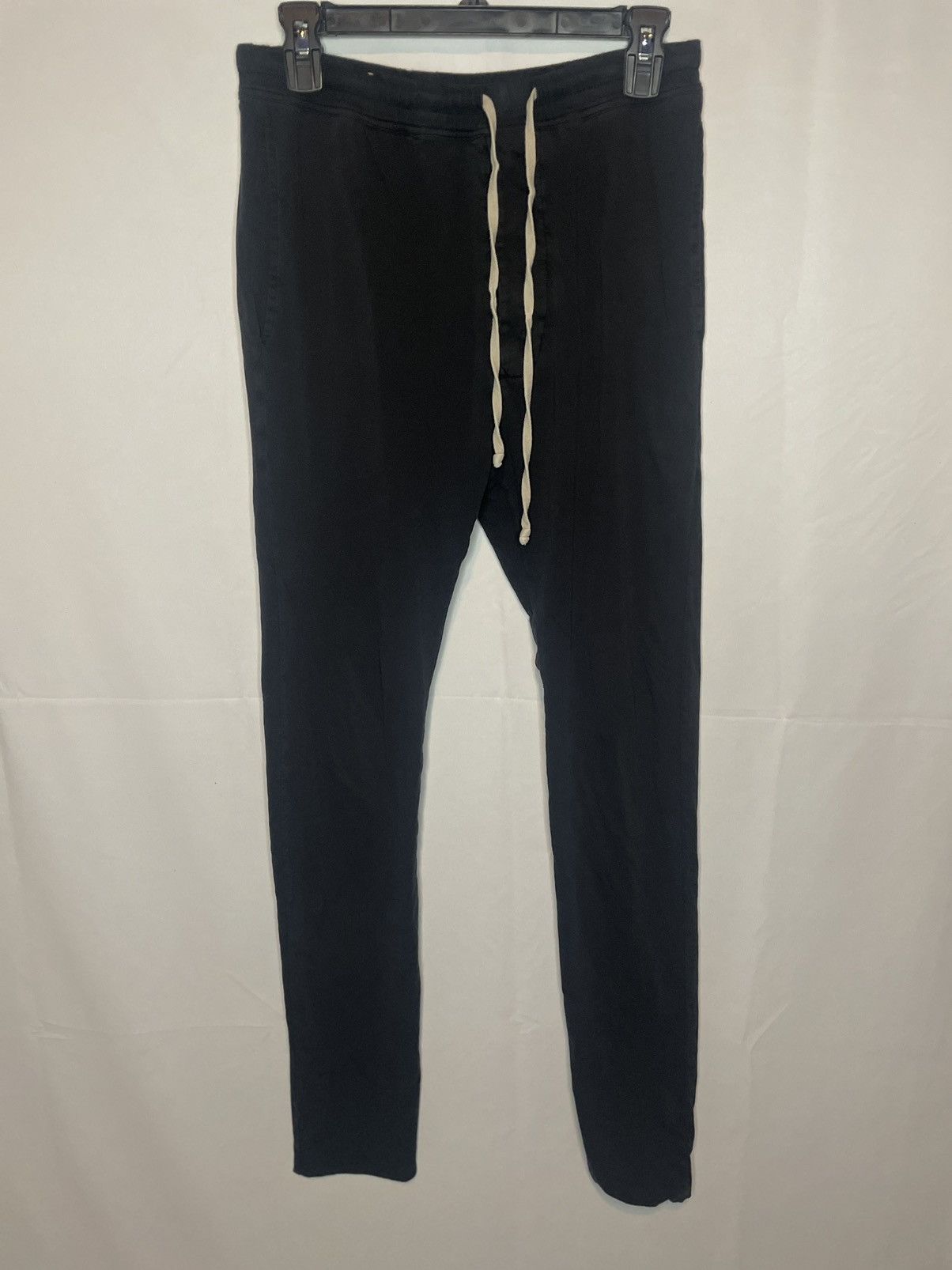 image of Rick Owens x Rick Owens Drkshdw Distressed Double Leggings in Black, Women's (Size 26)