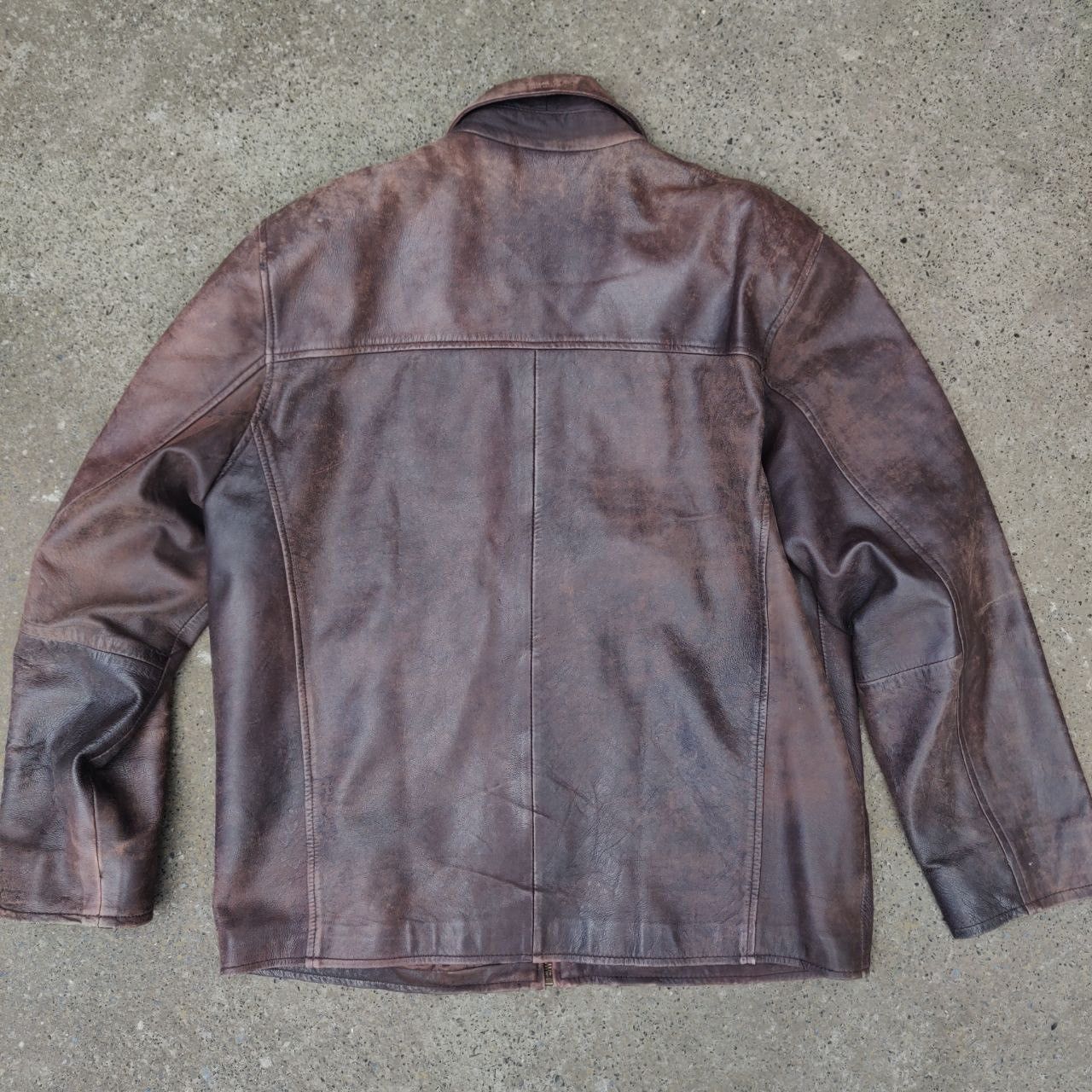 Other Vintage Raberg Leather Jacket Faded Germany Lamb Nappa Size US XL / EU 56 / 4 - 2 Thumbnail