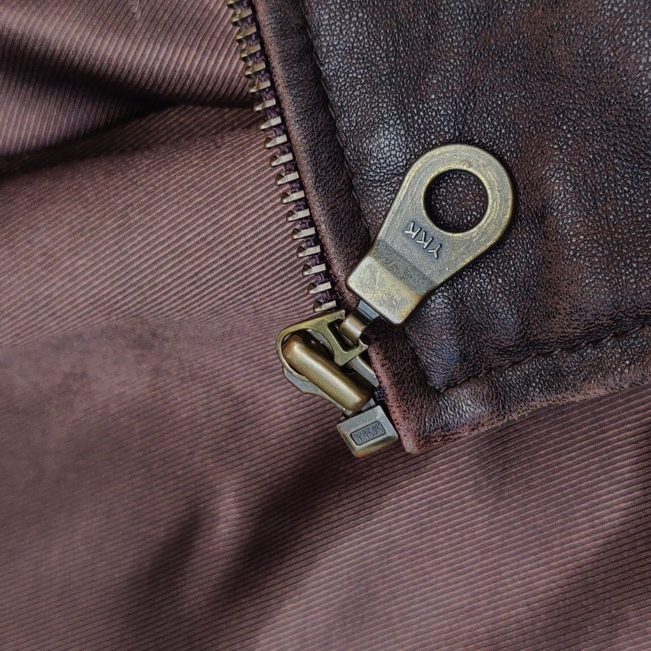 Other Vintage Raberg Leather Jacket Faded Germany Lamb Nappa Size US XL / EU 56 / 4 - 9 Thumbnail