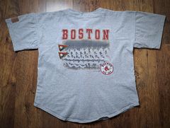 Majestic Johnny Damon Boston Red Sox Jersey T Shirt Vtg MLB