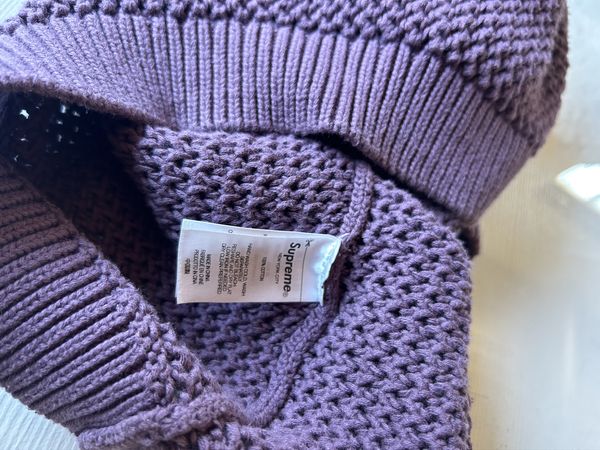 販売する Supreme Open Knit Small Box Sweater