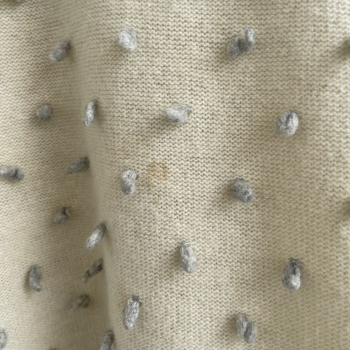 Issey Miyake Vintage 1970s Issey Miyake Polka-Dot Knit Sweater Size US M / EU 48-50 / 2 - 13 Thumbnail
