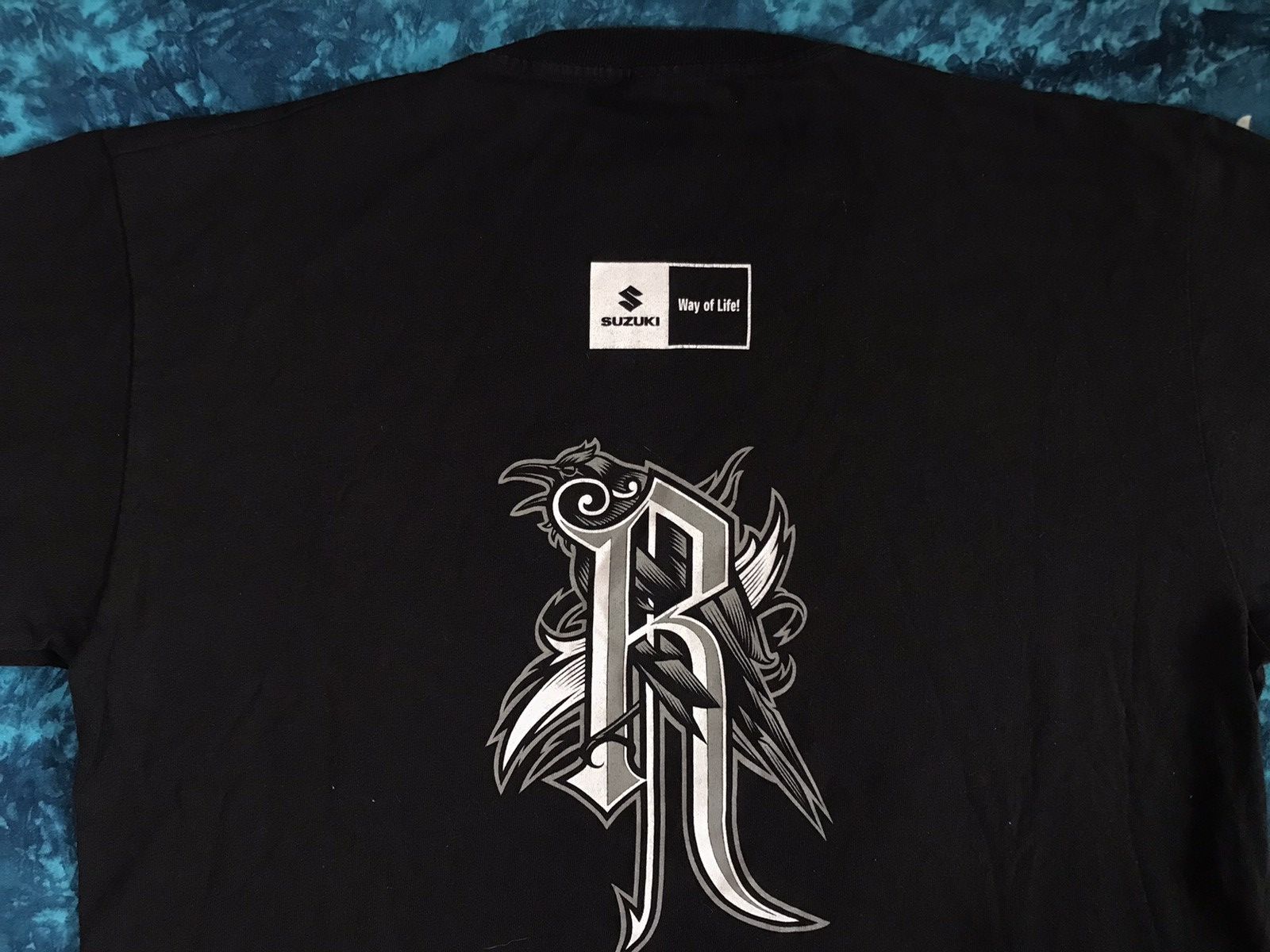 Japanese Brand Vintage Suzuki Taz Racing relentless motorcycle black shirts Size US L / EU 52-54 / 3 - 14 Thumbnail