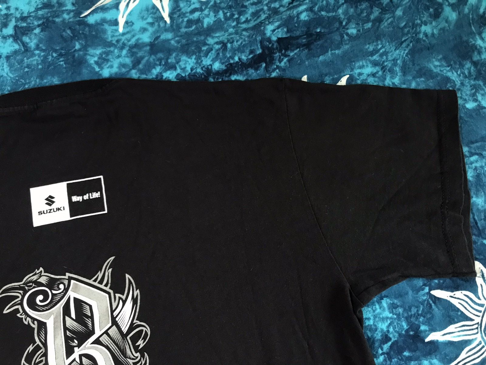 Japanese Brand Vintage Suzuki Taz Racing relentless motorcycle black shirts Size US L / EU 52-54 / 3 - 13 Thumbnail