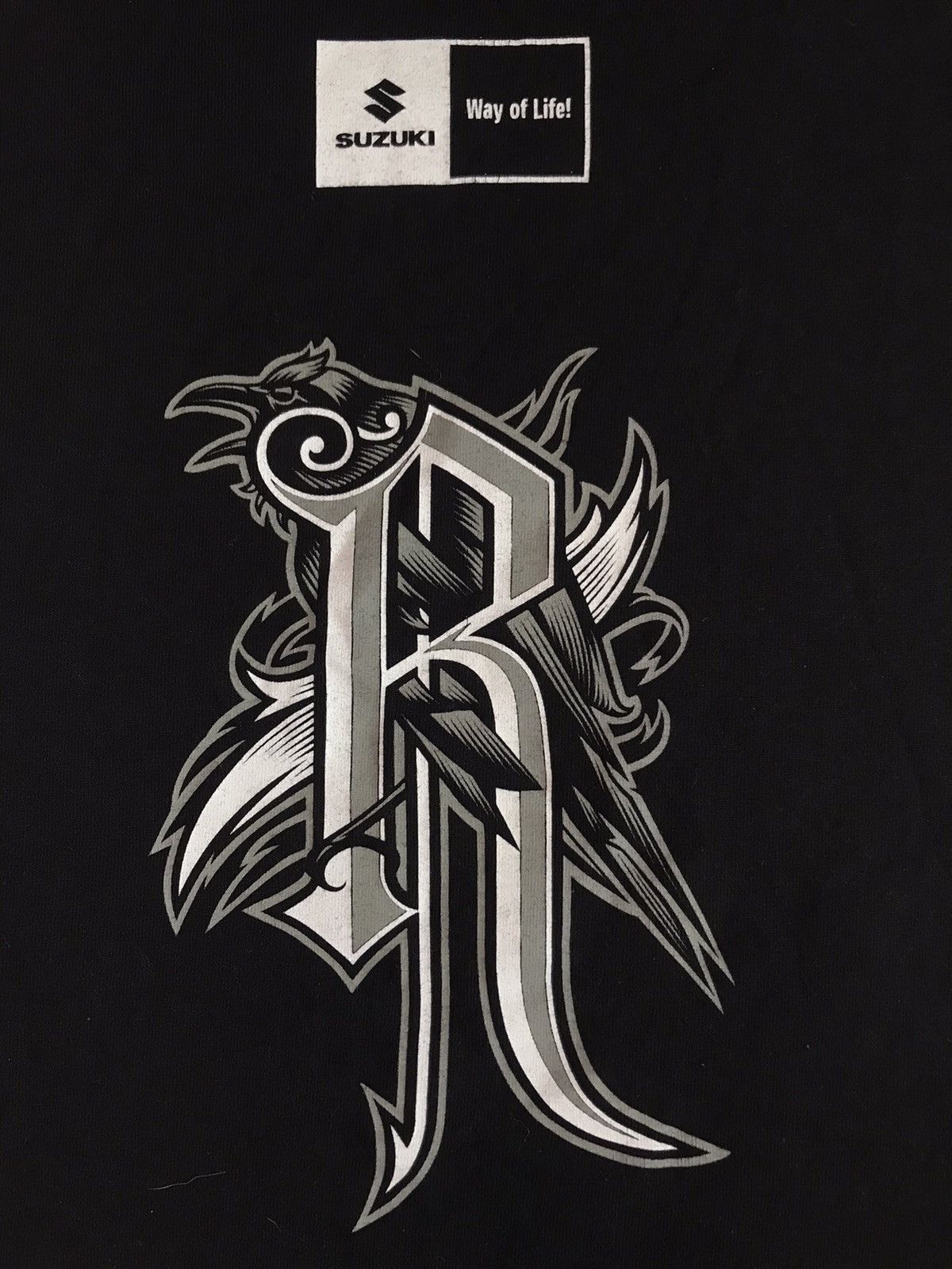 Japanese Brand Vintage Suzuki Taz Racing relentless motorcycle black shirts Size US L / EU 52-54 / 3 - 15 Thumbnail