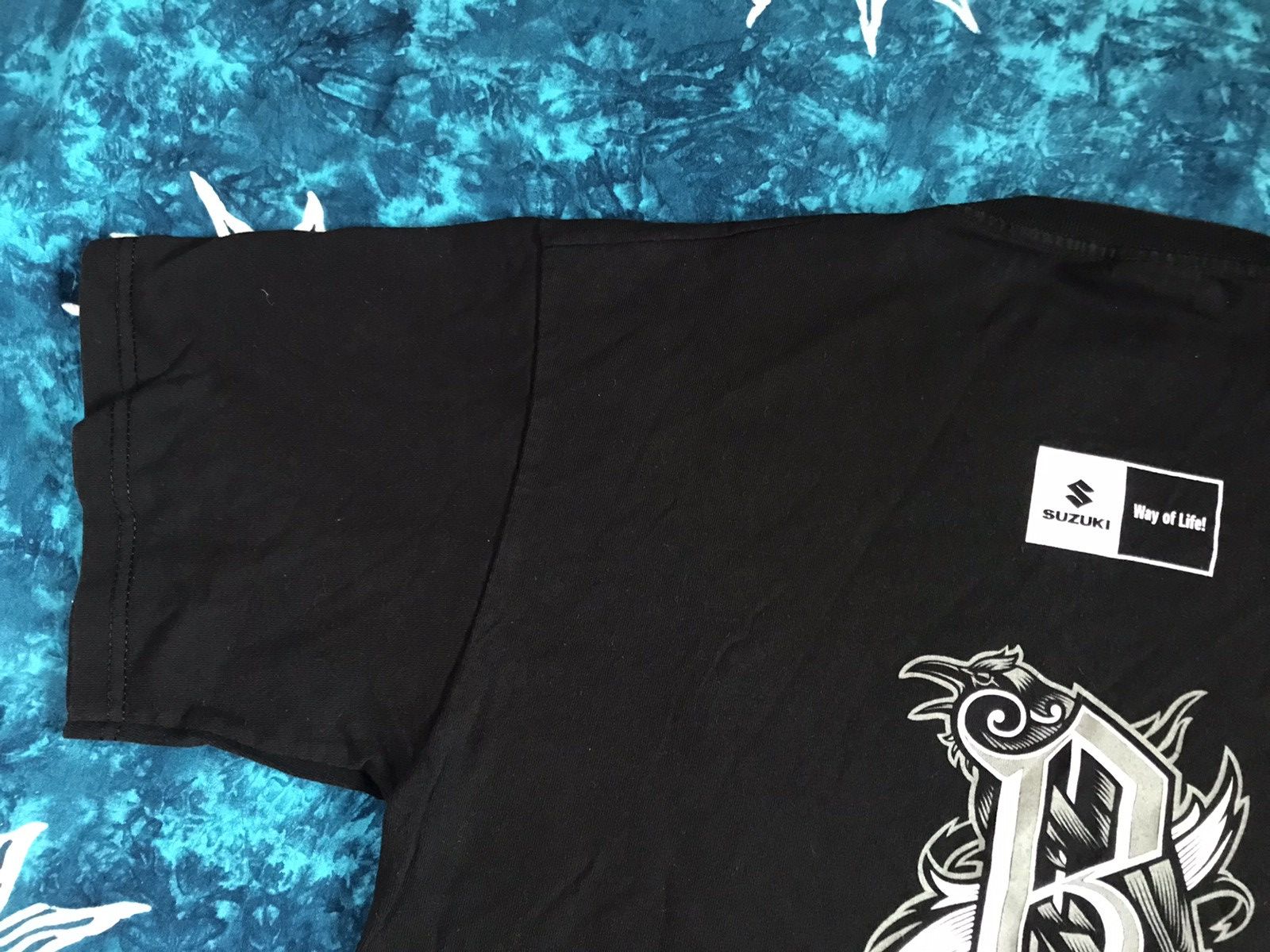 Japanese Brand Vintage Suzuki Taz Racing relentless motorcycle black shirts Size US L / EU 52-54 / 3 - 12 Thumbnail