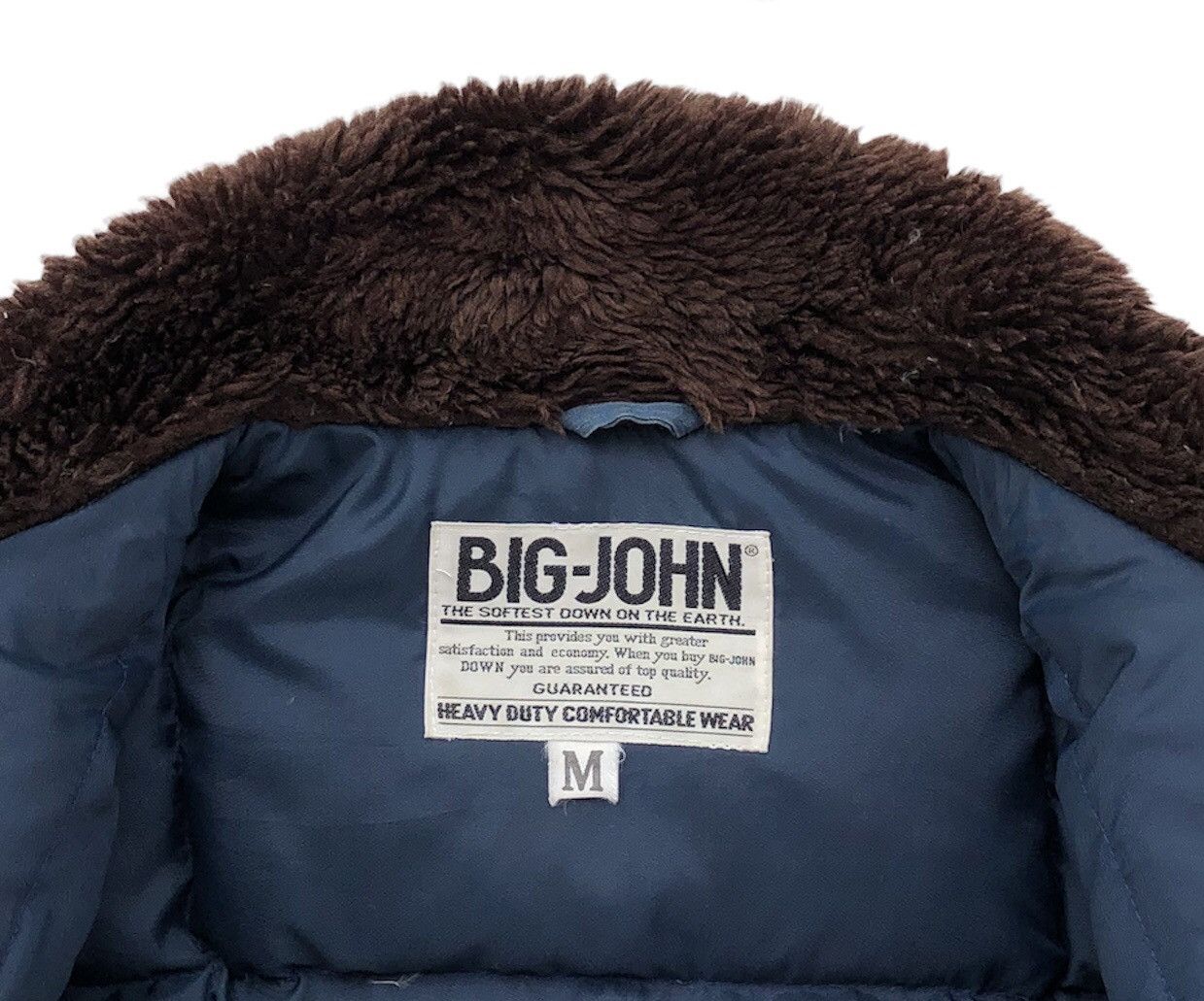Big John Vtg Big John Collar Faux Fur Down Feathers Puffer Jacket Size US M / EU 48-50 / 2 - 11 Thumbnail