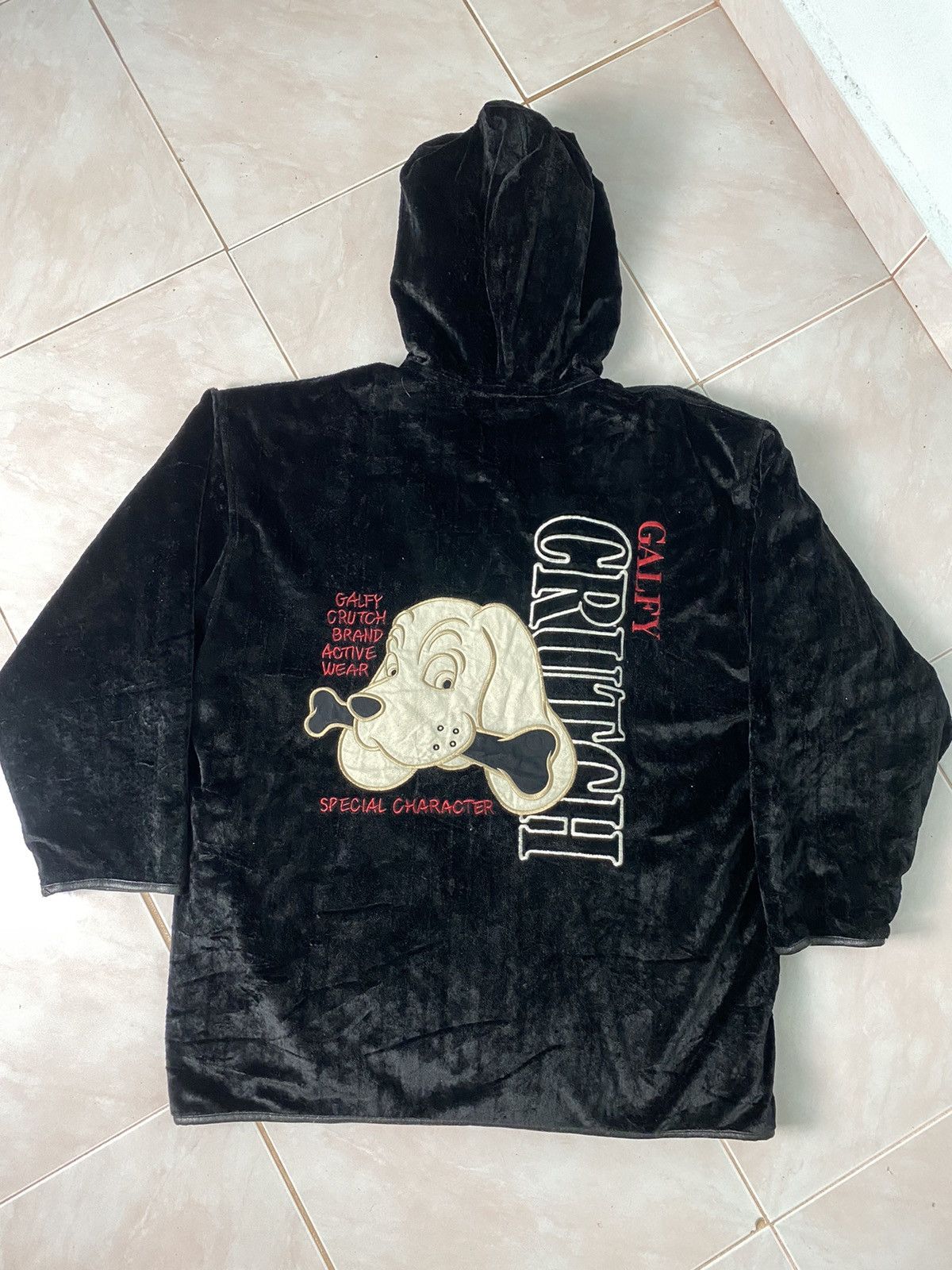 Cartoon Network × Designer × Japanese Brand Galfy By Crutch Big Logo Jacket Size US XL / EU 56 / 4 - 13 Thumbnail