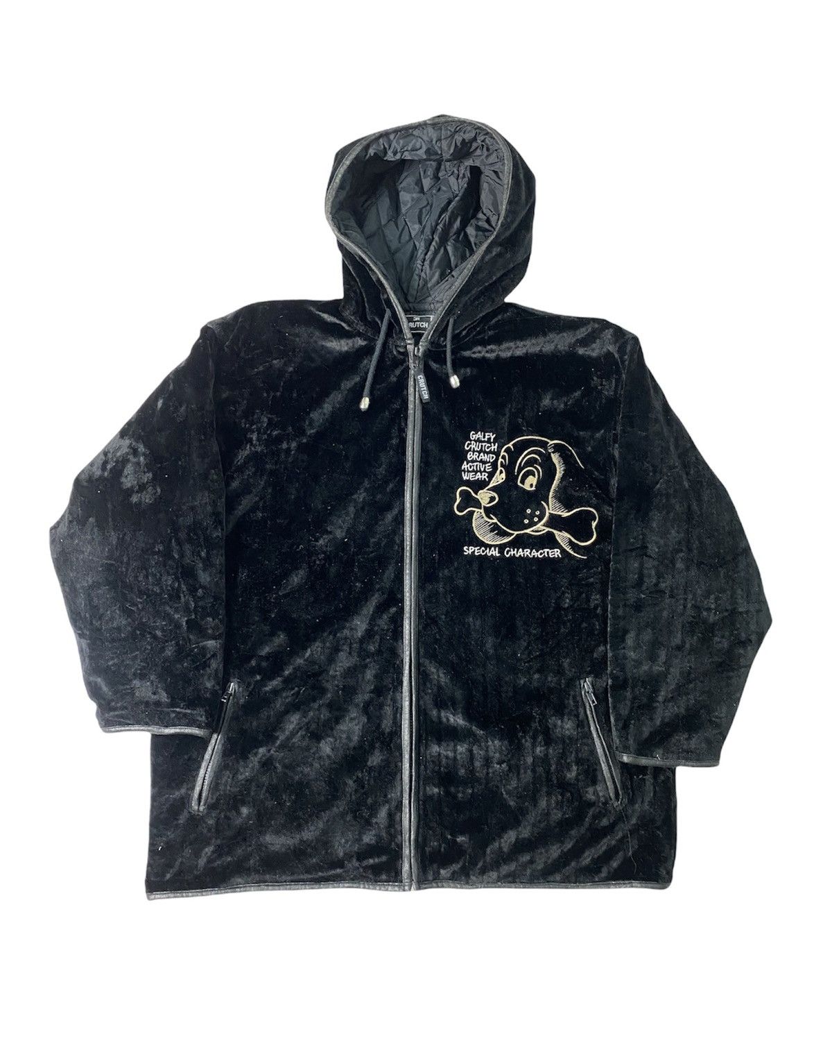 Cartoon Network × Designer × Japanese Brand Galfy By Crutch Big Logo Jacket Size US XL / EU 56 / 4 - 2 Thumbnail