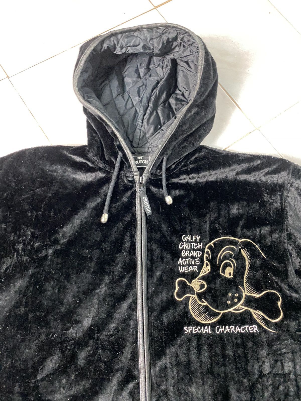 Cartoon Network × Designer × Japanese Brand Galfy By Crutch Big Logo Jacket Size US XL / EU 56 / 4 - 7 Thumbnail