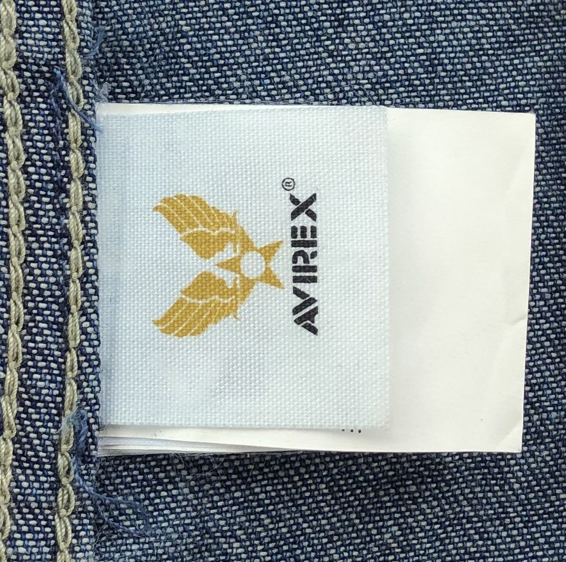 Avirex 🔥Avirex Military Fashion Style Denim Parka Jacket Size US M / EU 48-50 / 2 - 12 Thumbnail