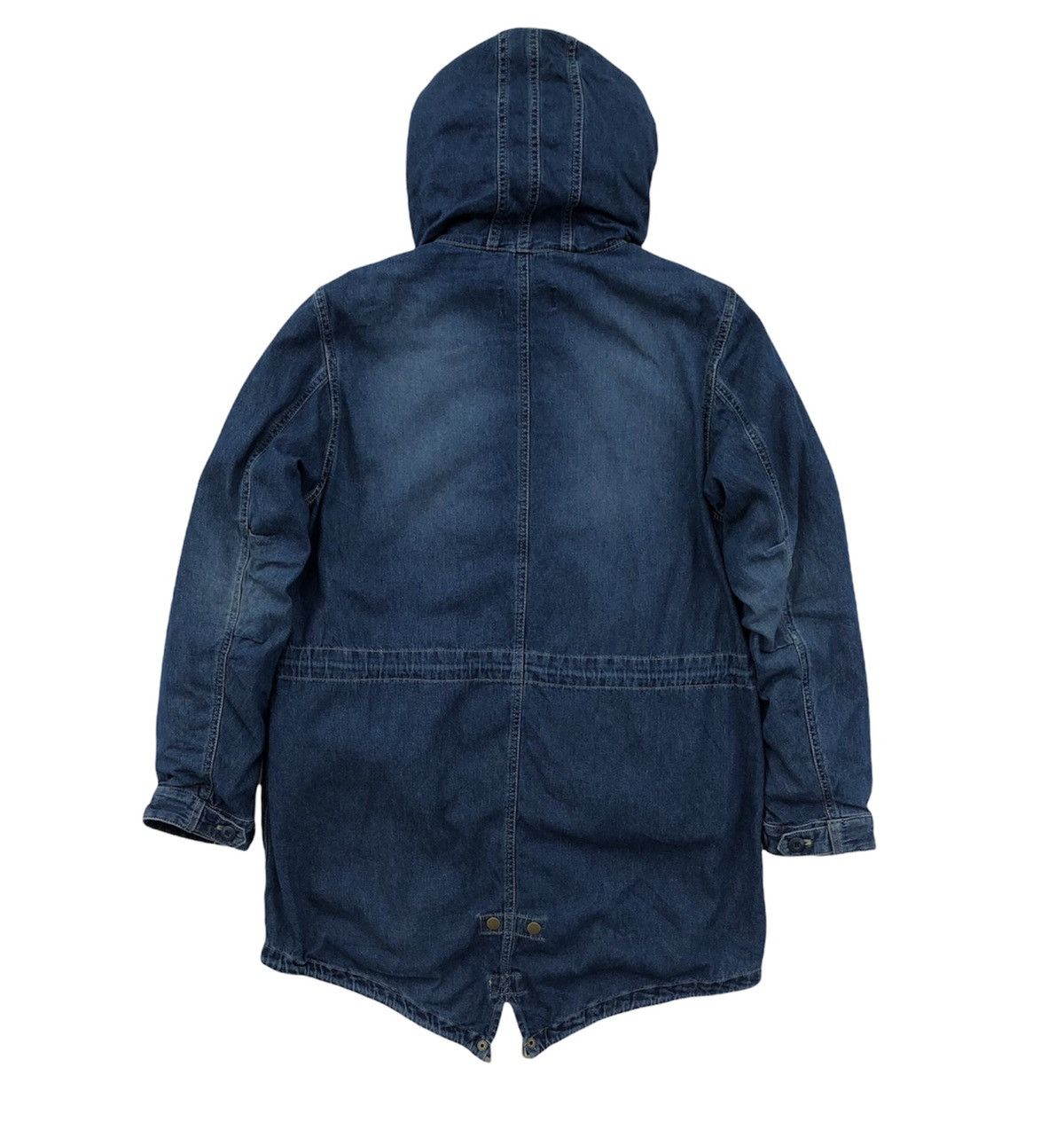 Avirex 🔥Avirex Military Fashion Style Denim Parka Jacket Size US M / EU 48-50 / 2 - 5 Thumbnail