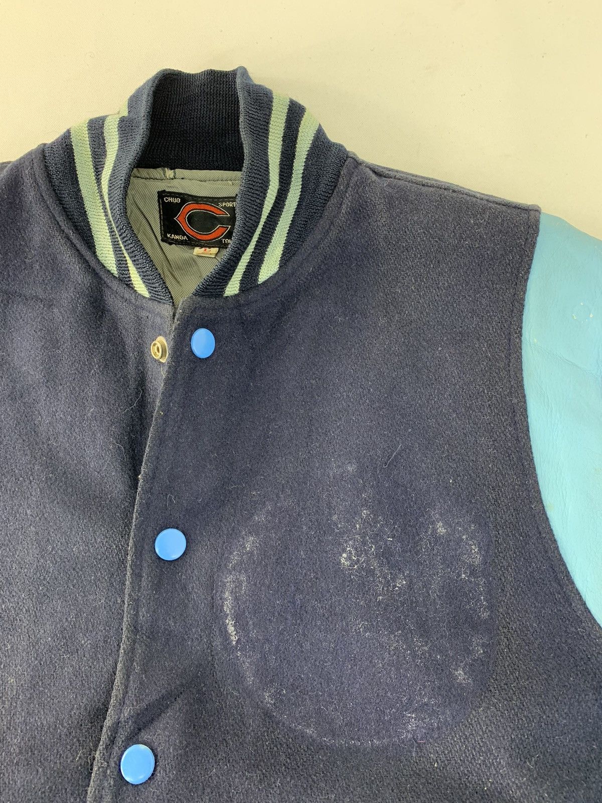 Japanese Brand × Vintage 90s Chuo Kanda Sport Tokyo Varsity Jacket Snap Button Design Size US L / EU 52-54 / 3 - 3 Thumbnail