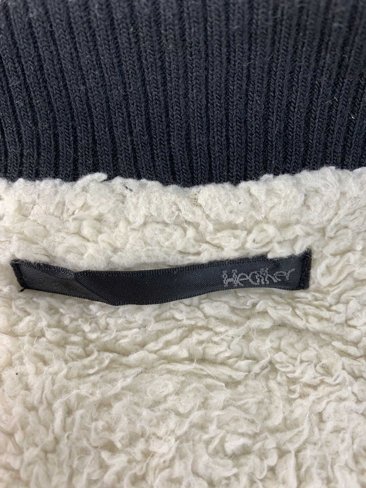 Japanese Brand Heather Varsity Jacket Wool Sleeve Snap Button Design Size US M / EU 48-50 / 2 - 6 Thumbnail