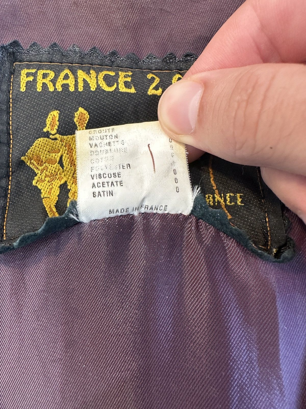 Vintage Vintage French Leather Jacket Size M / US 6-8 / IT 42-44 - 6 Thumbnail