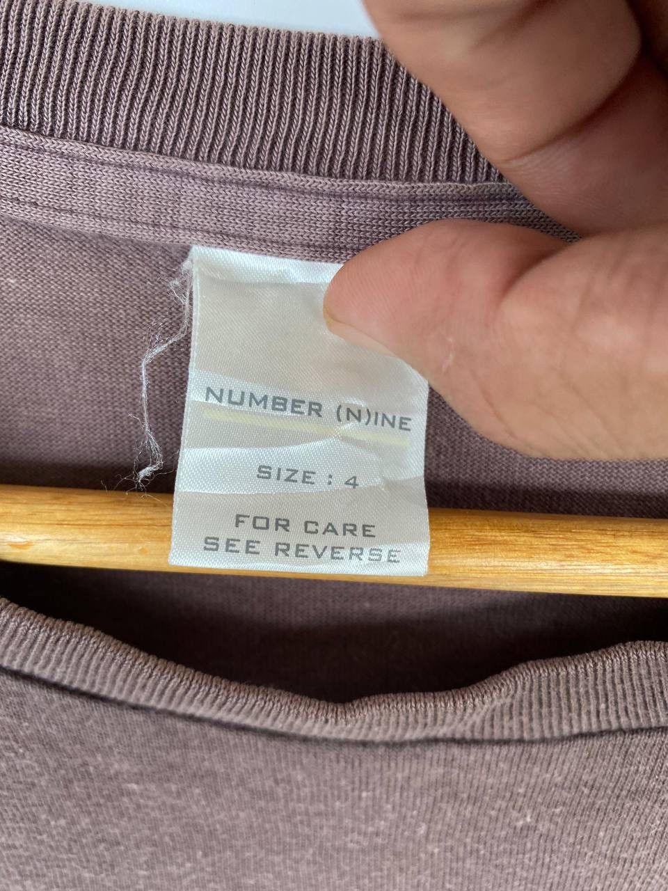 Number (N)ine × Takahiromiyashita The Soloist. Vintage Number Nine G Navajo Logo Tshirt Japan Size US M / EU 48-50 / 2 - 6 Thumbnail
