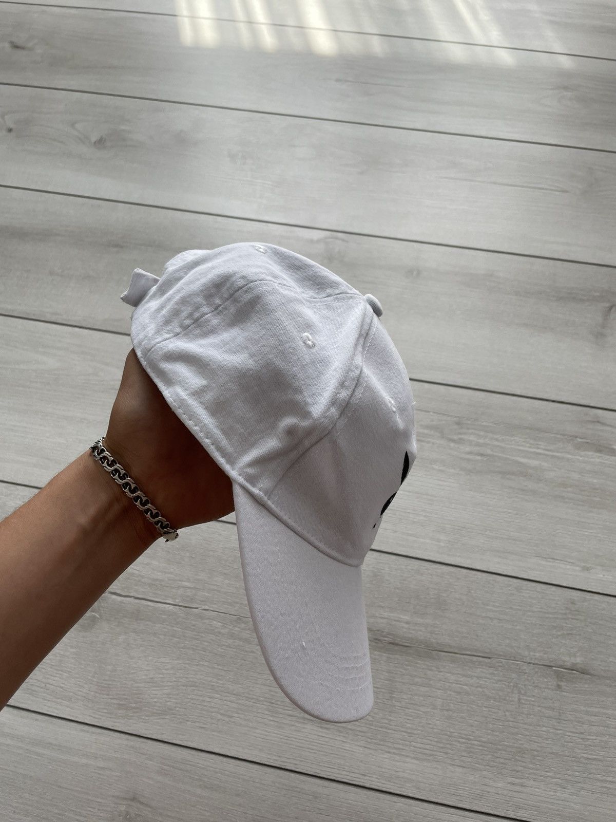 Playboy Vintage Playboy White Cap OS Size ONE SIZE - 7 Thumbnail