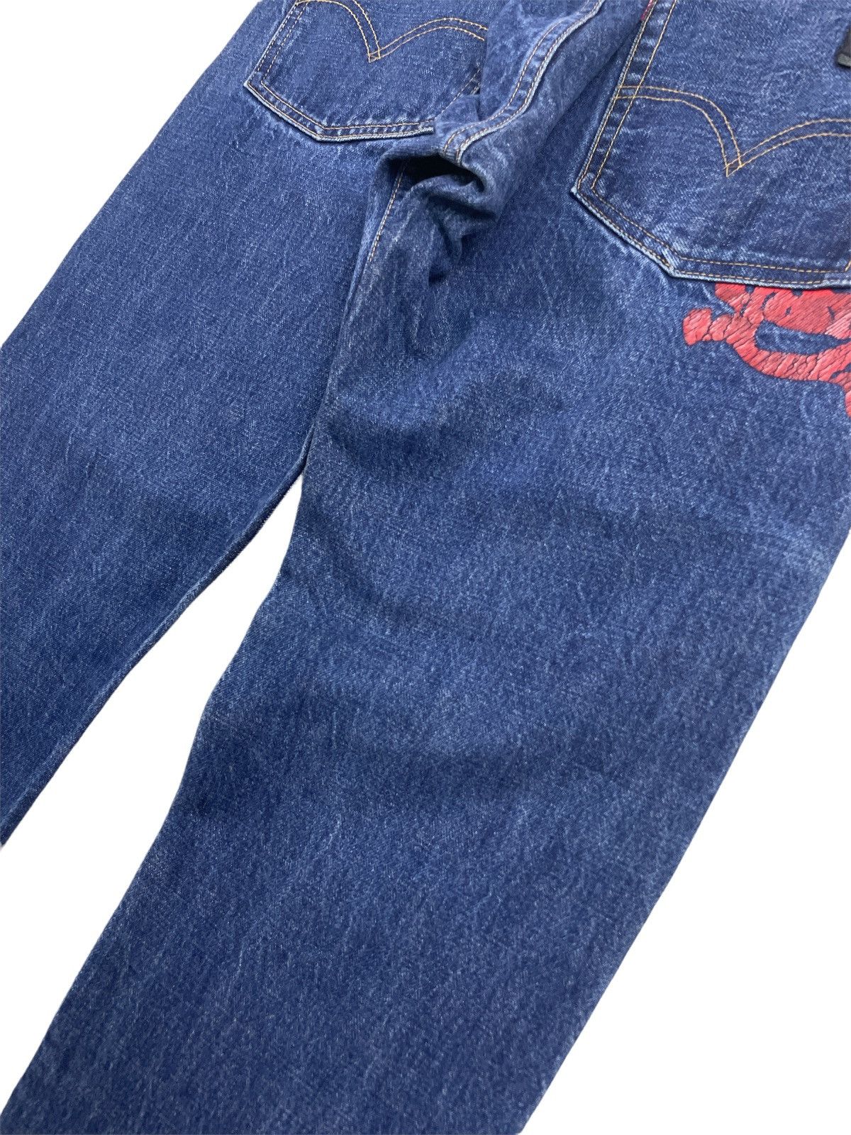 Fragment Design × Levi's Levi’s Fenom Fragment Design Selvage Denim Jeans Size US 30 / EU 46 - 11 Thumbnail