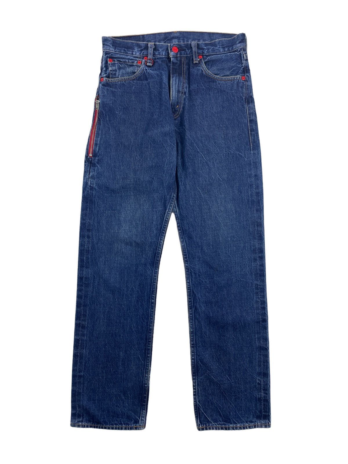 Fragment Design × Levi's Levi’s Fenom Fragment Design Selvage Denim Jeans Size US 30 / EU 46 - 2 Thumbnail
