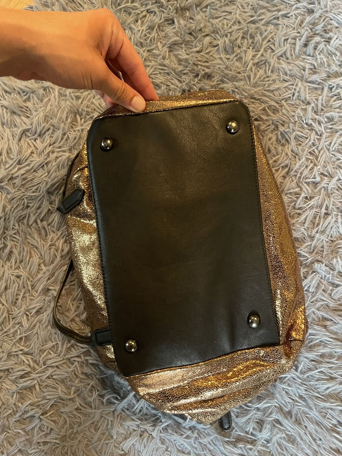 Mugler × Thierry Mugler Thierry Mugler shining gold with rhinestones luxury bag Size ONE SIZE - 11 Thumbnail