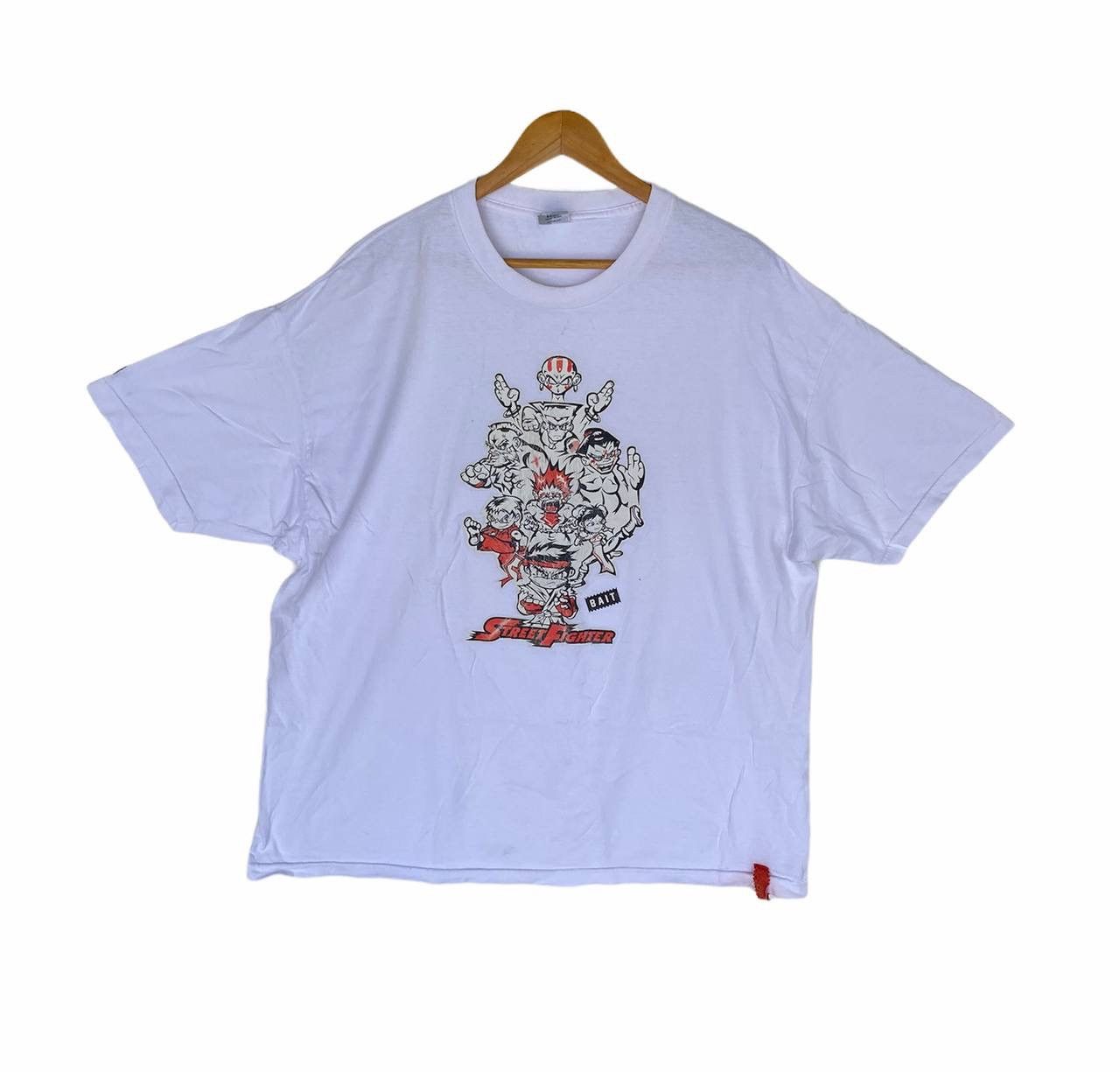 Bait × Vintage Crazy Vintage 90s Street Fighter Bait Capcom Tshirt Size US XXL / EU 58 / 5 - 1 Thumbnail
