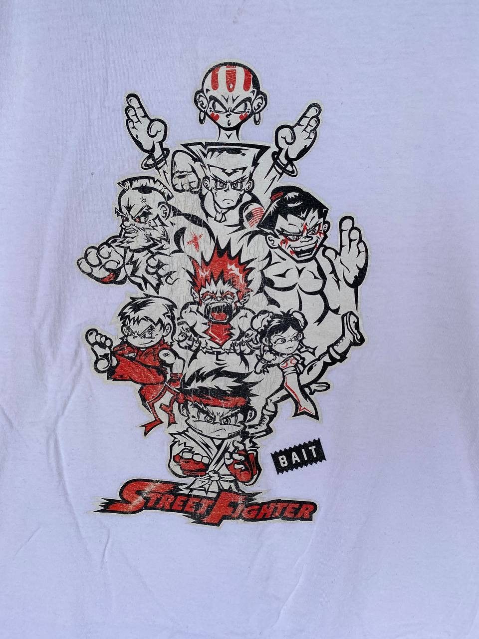 Bait × Vintage Crazy Vintage 90s Street Fighter Bait Capcom Tshirt Size US XXL / EU 58 / 5 - 2 Thumbnail