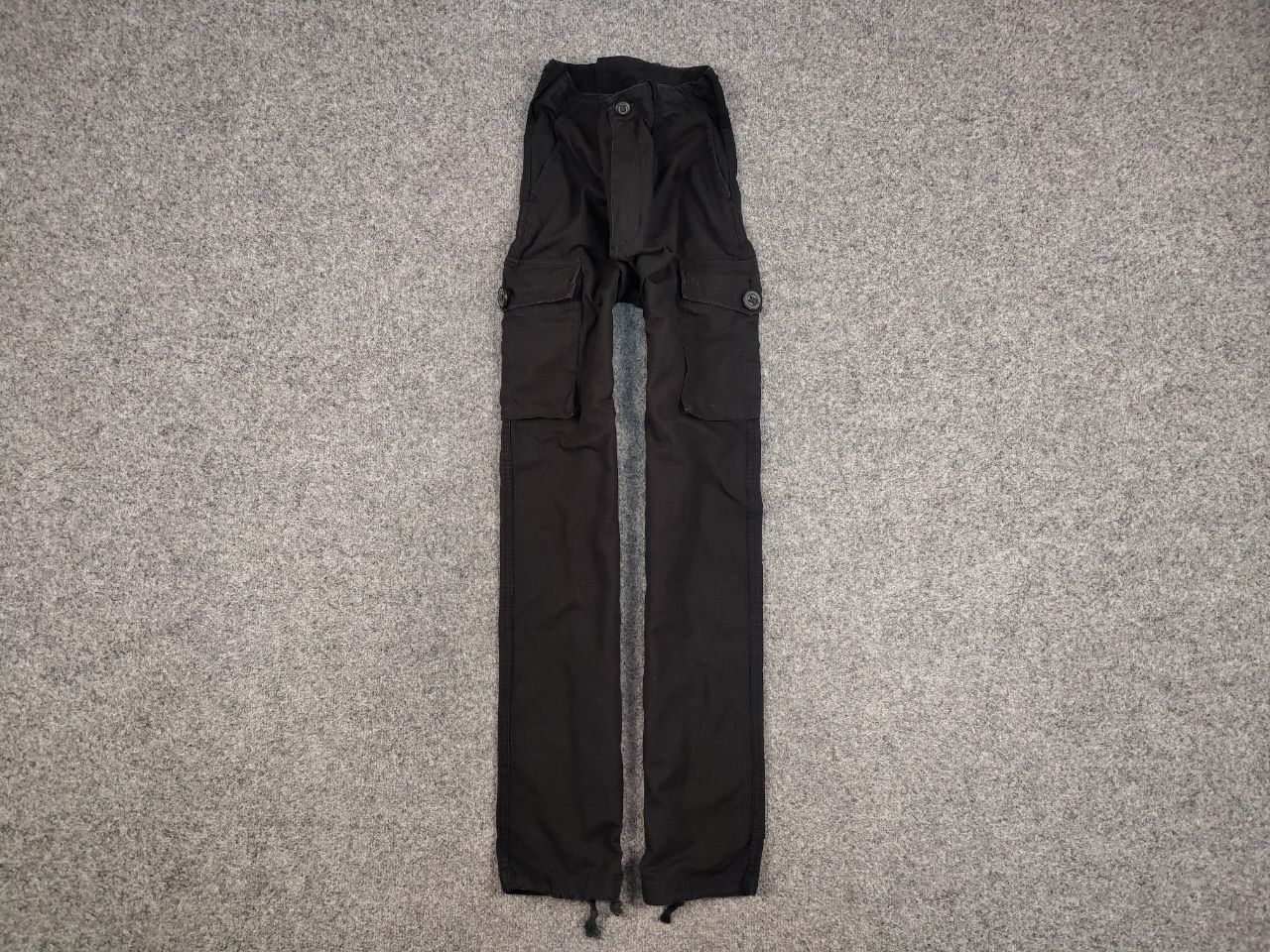 Japanese Brand Vintage Combat Clothing Black Ripstop Military Cargo Pants Size US 30 / EU 46 - 1 Thumbnail