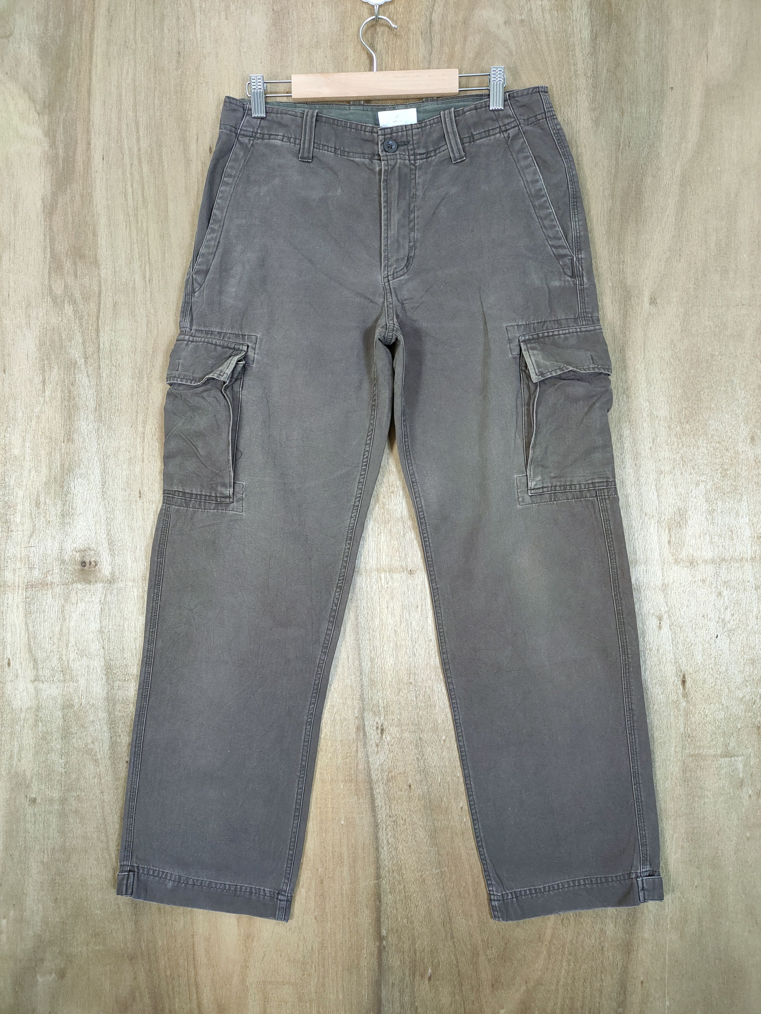 VINTAGE GAP FADED BROWN CARGO PANTS