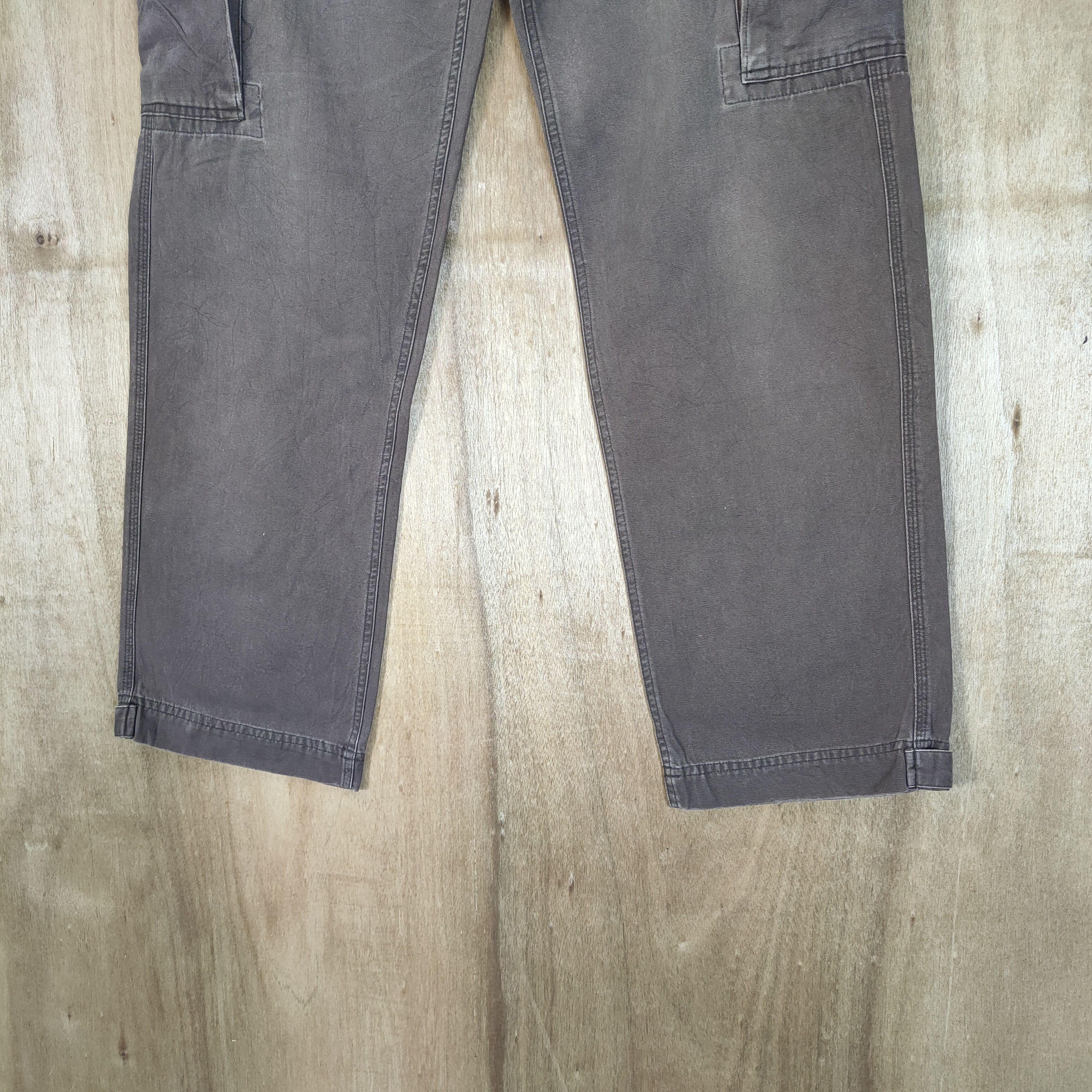 Gap VINTAGE GAP FADED BROWN CARGO PANTS Size US 30 / EU 46 - 3 Thumbnail