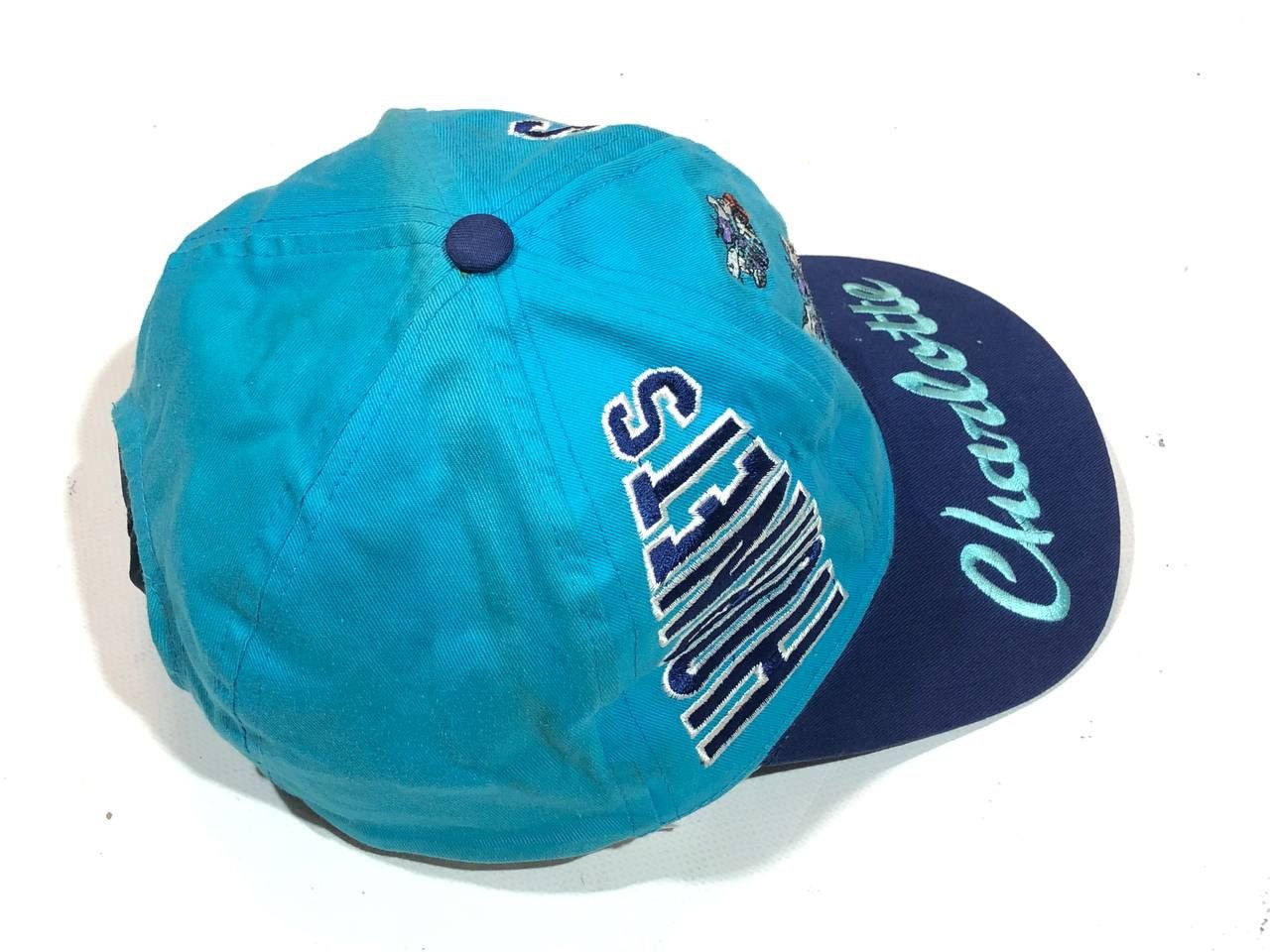 NBA × Vintage Charlotte Hornets Vintage Cap Rare NBA Size ONE SIZE - 5 Thumbnail