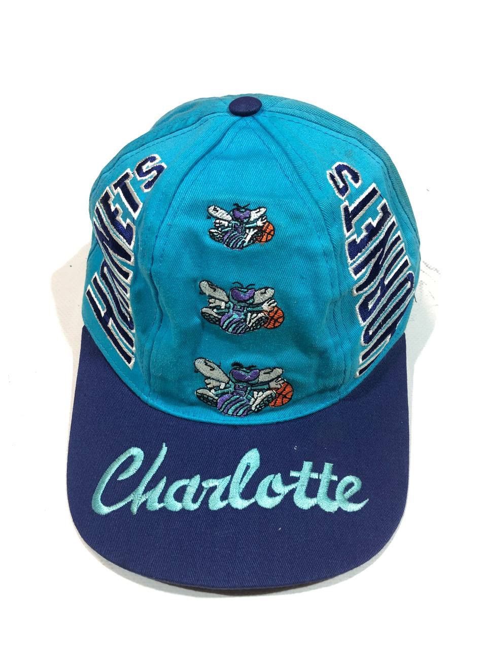 NBA × Vintage Charlotte Hornets Vintage Cap Rare NBA Size ONE SIZE - 1 Thumbnail