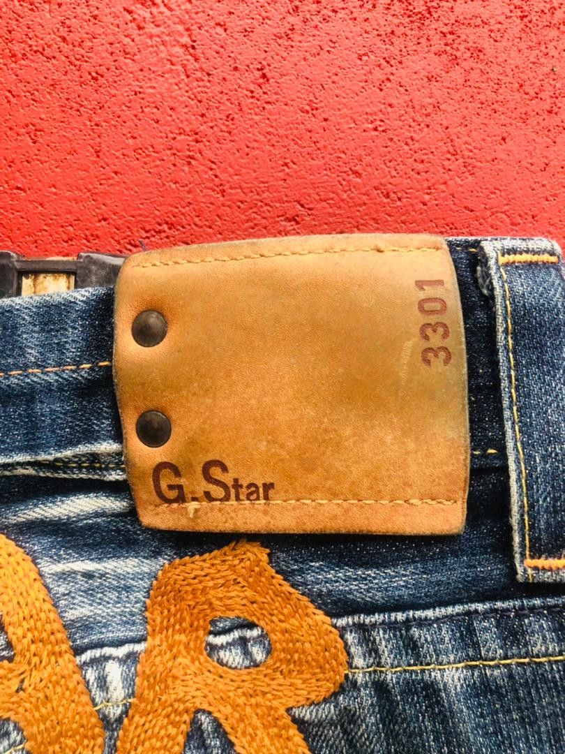 G-Star Vintage G Star Raw Japanese Designer Fashion Style Size US 32 / EU 48 - 11 Thumbnail