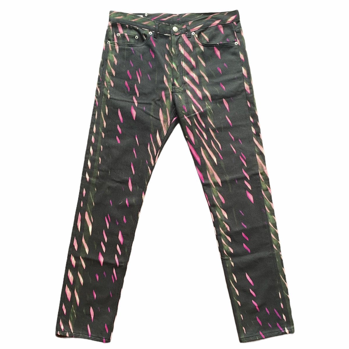 image of Ss21 Dries Van Noten X Len Lye Pander Jeans, Men's (Size 30)
