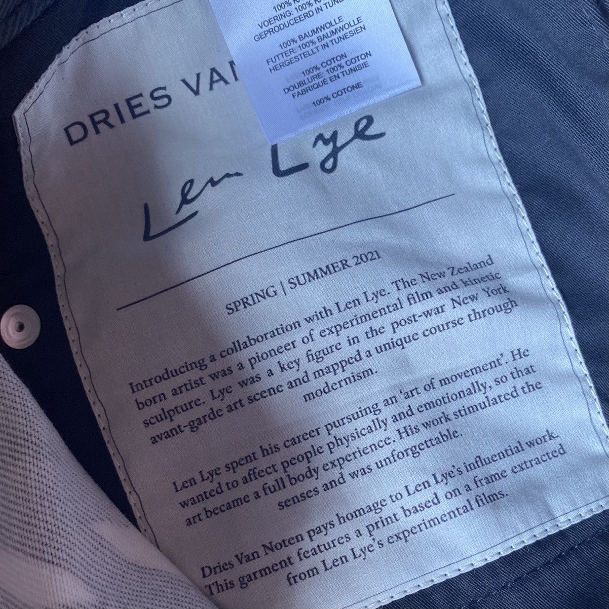 Dries Van Noten SS21 Dries van noten x Len Lye Pander Jeans Size US 30 / EU 46 - 5 Thumbnail