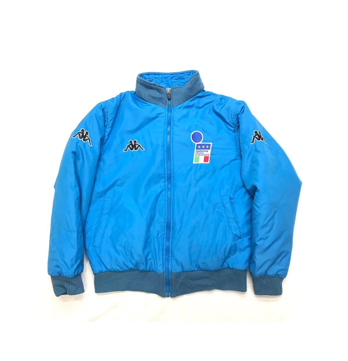 Kappa Vintage Kappa Jacket bomber embroided Logo Size US S / EU 44-46 / 1 - 1 Thumbnail