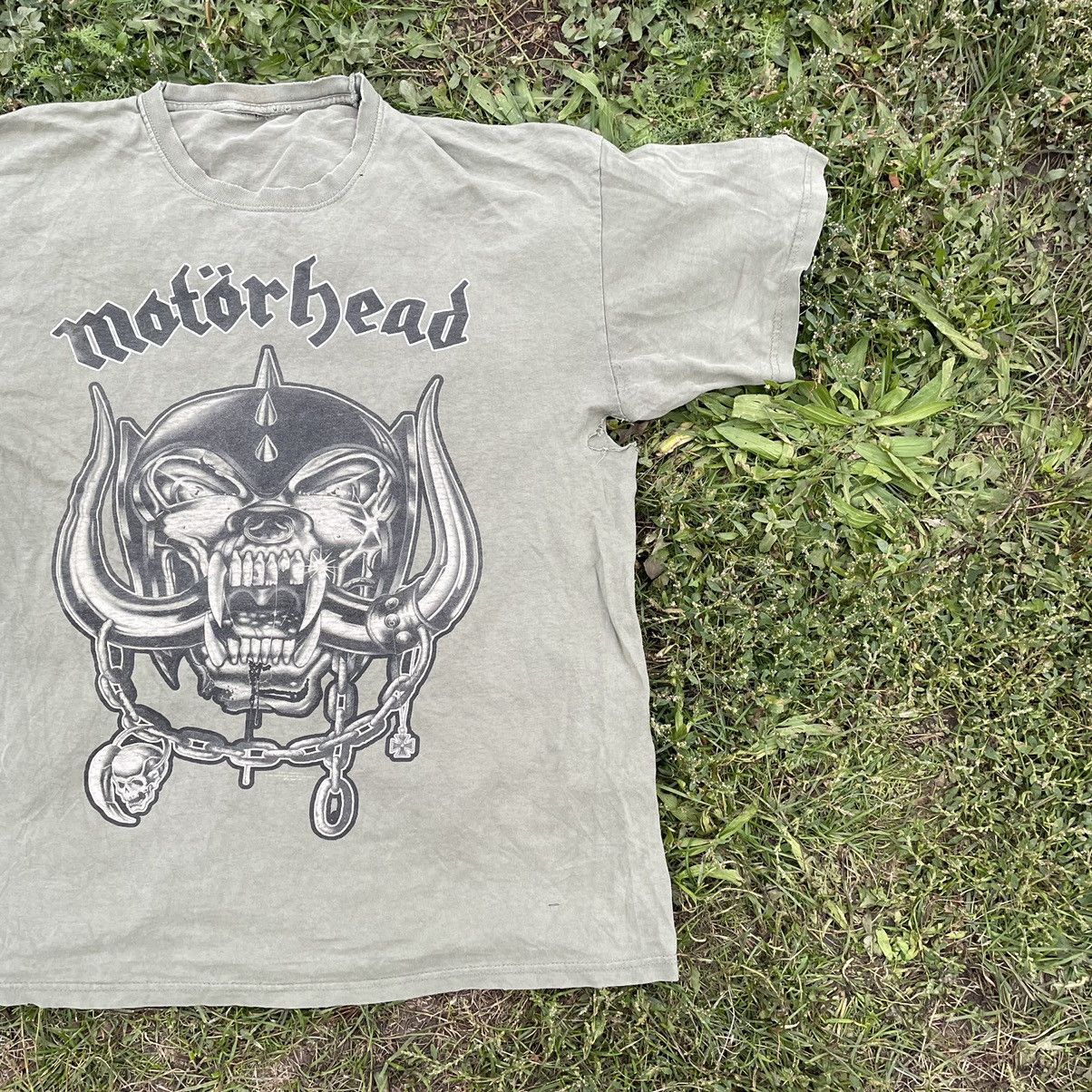 Band Tees Vintage 90s Motörhead Distress Dead Face Horror Tee Size US L / EU 52-54 / 3 - 2 Thumbnail